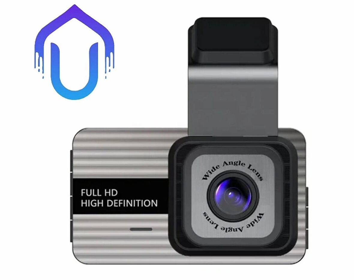 Ekranlı Ultra Geniş Açı Full HD Araç Kamerası