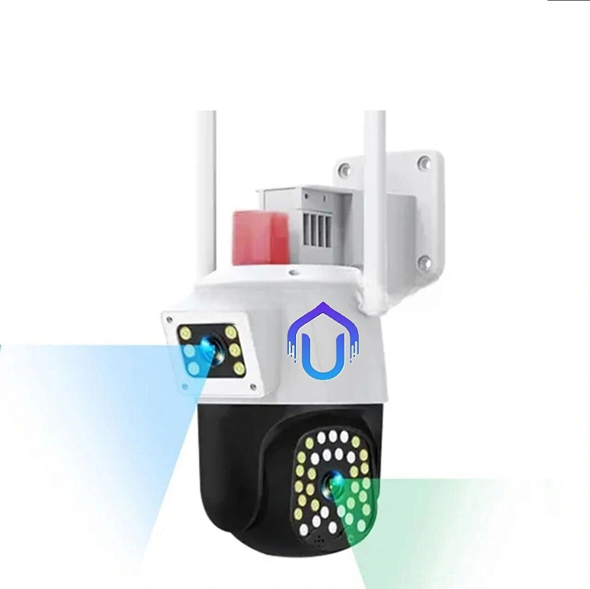 Yoosee Çift Kameralı Ve Sirenli Wifi Kamera