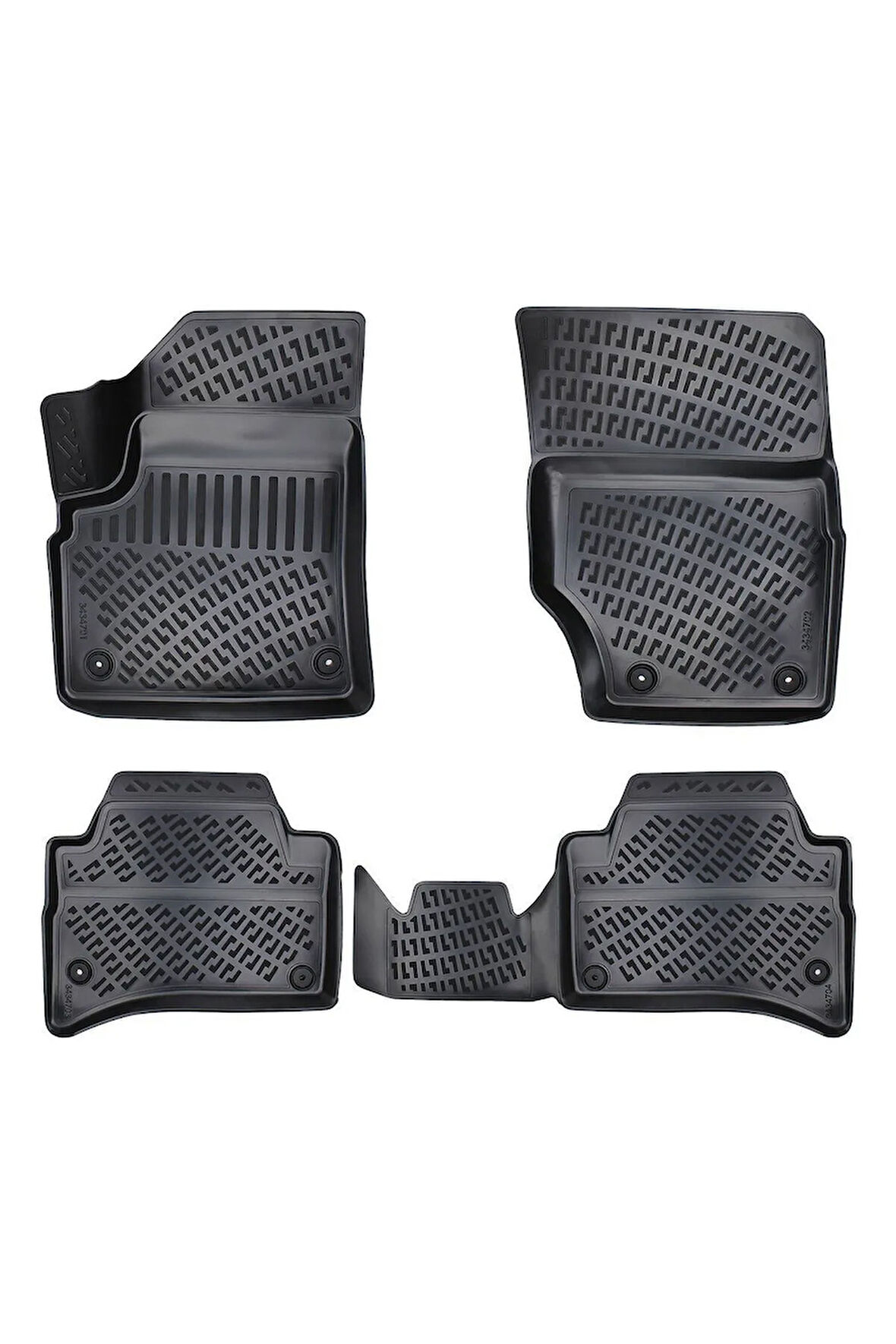 Porsche Cayenne 2004 Araca Özel Tasarım 3D Havuzlu Paspas