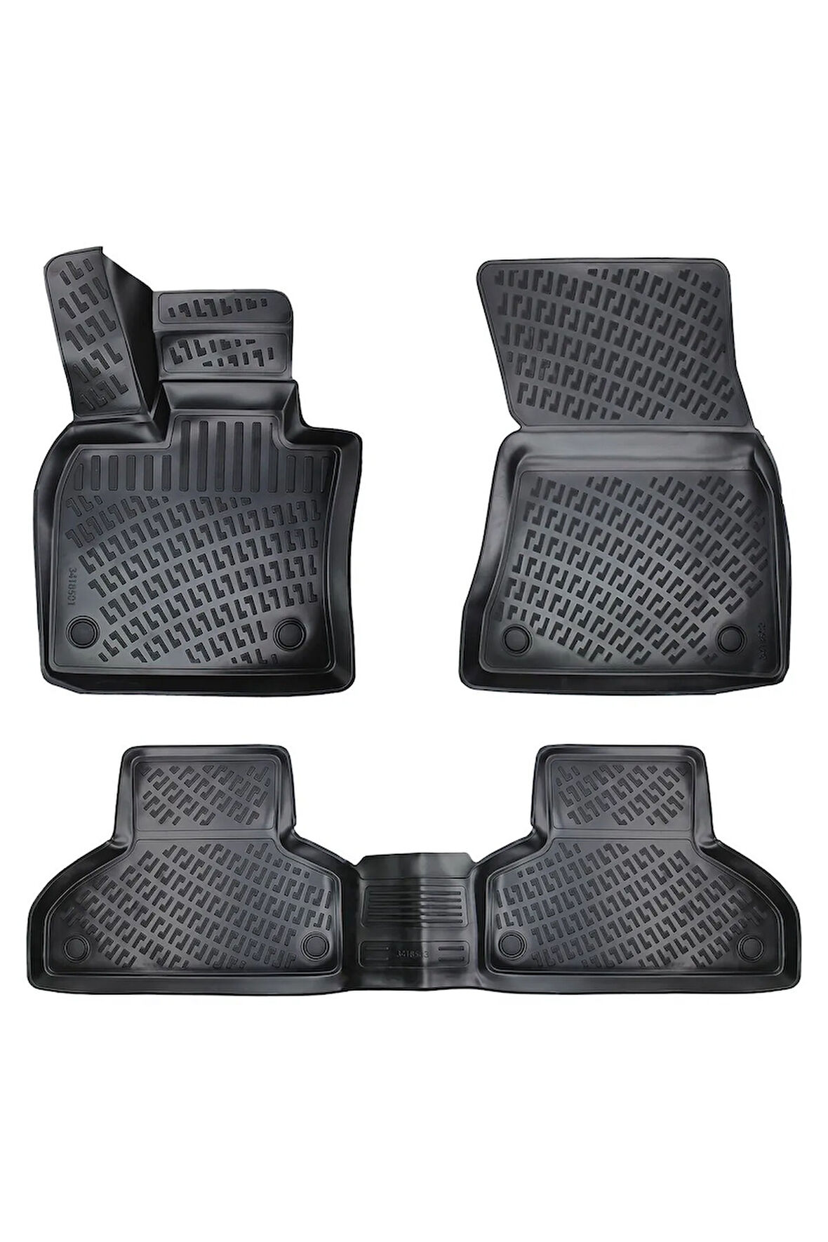 Bmw X6 F16 2016 Araca Özel Tasarım 3D Havuzlu Paspas