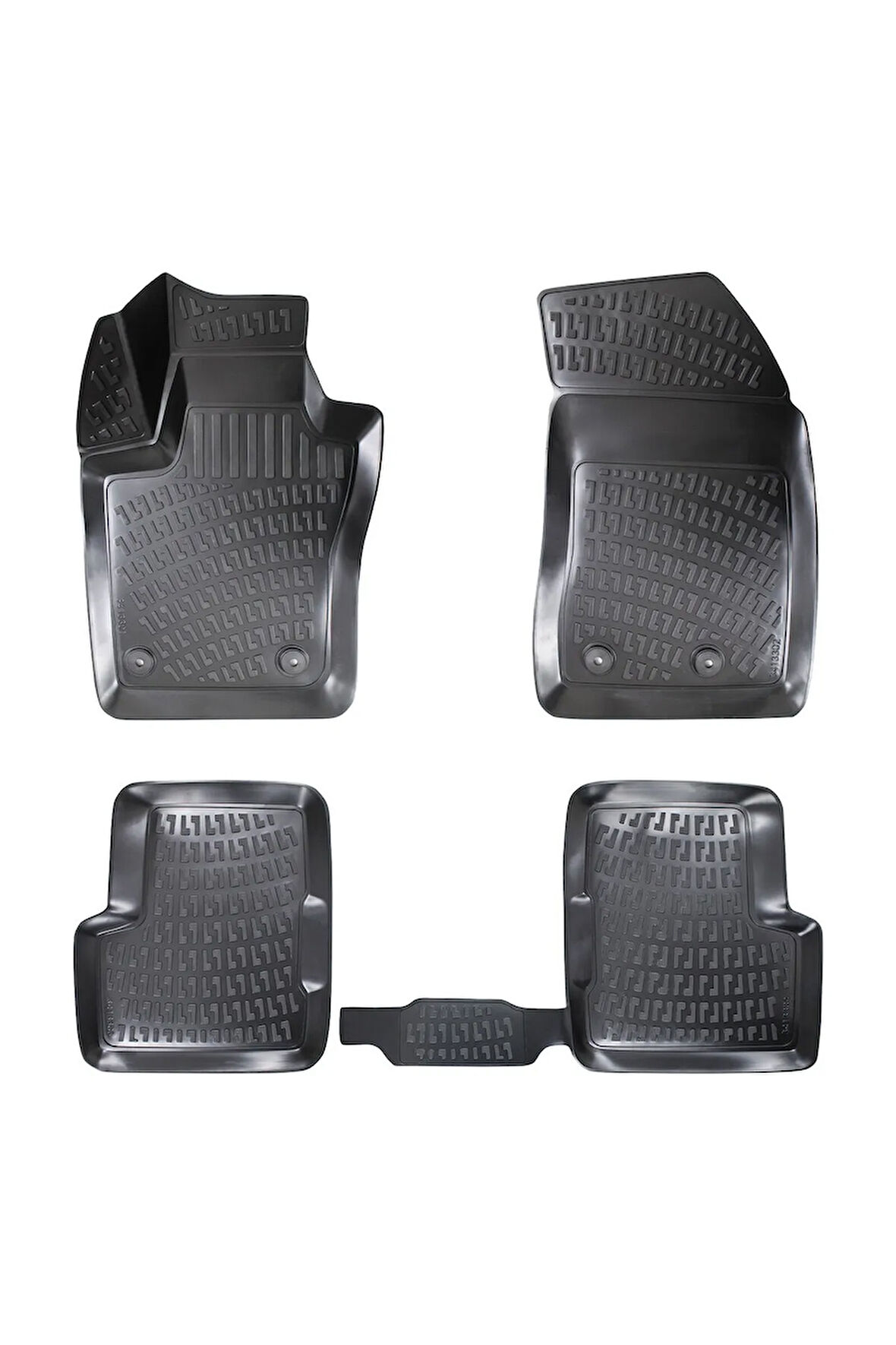 Jeep Renegade 2017 Araca Özel Tasarım 3D Havuzlu Paspas