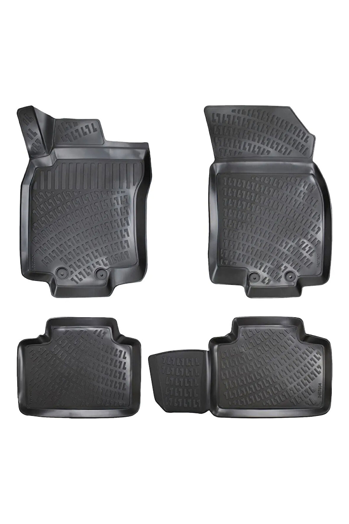 Renault Koleos 2023 Araca Özel Tasarım 3D Havuzlu Paspas