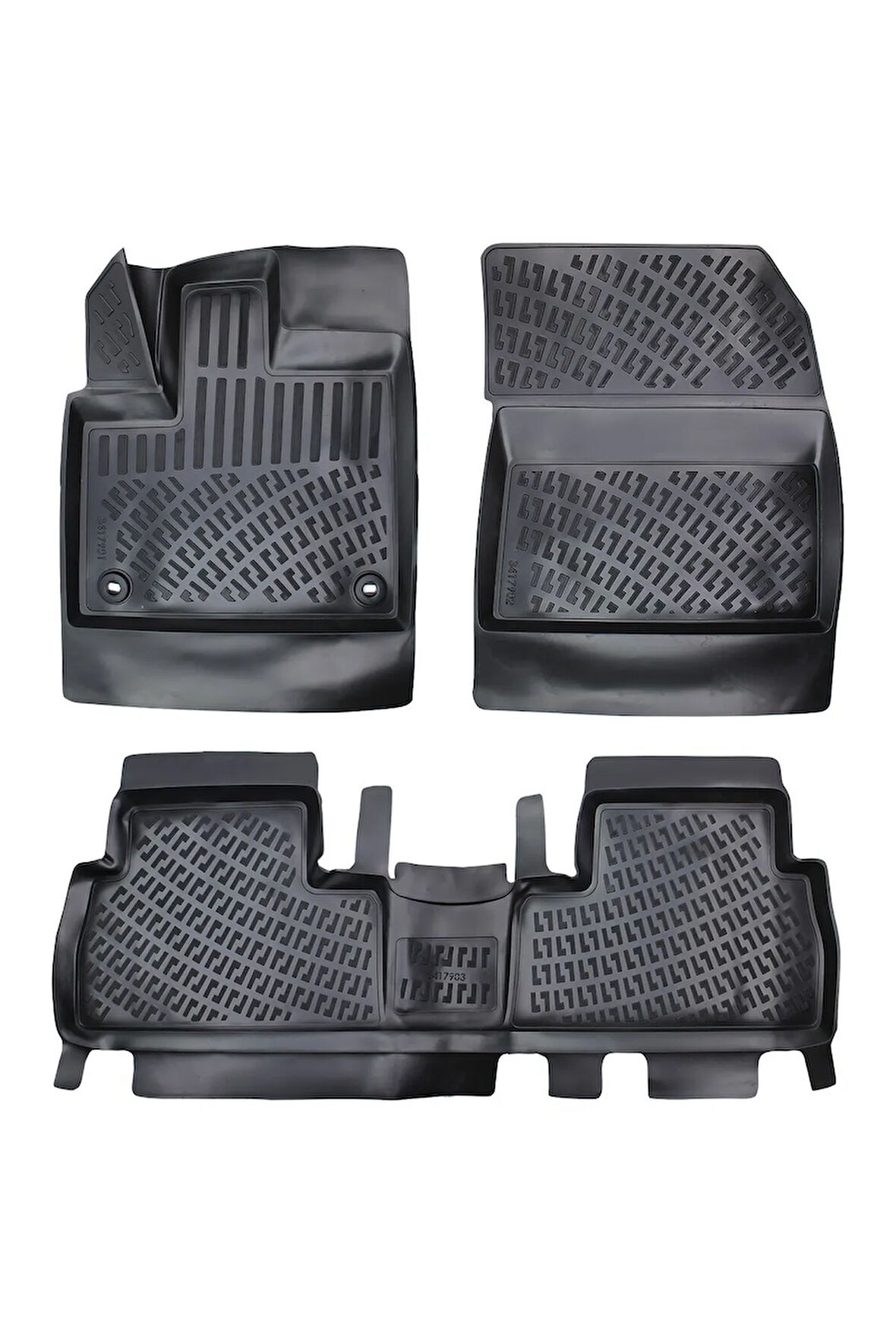 Toyota Proace City Flame / Passion X-PACK 2020 Araca Özel Tasarım 3D Havuzlu Paspas