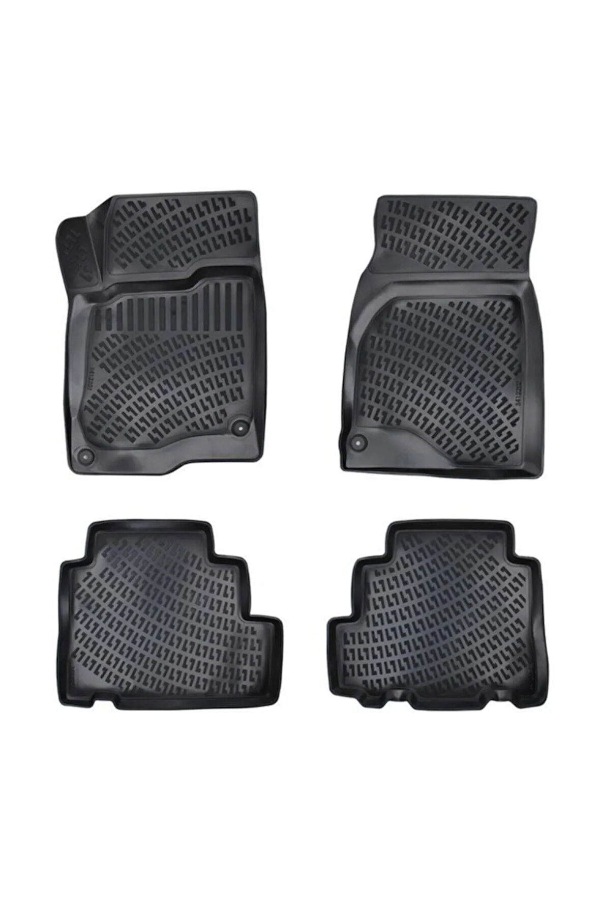 Chevrolet Captiva 2010 Araca Özel Tasarım 3D Havuzlu Paspas