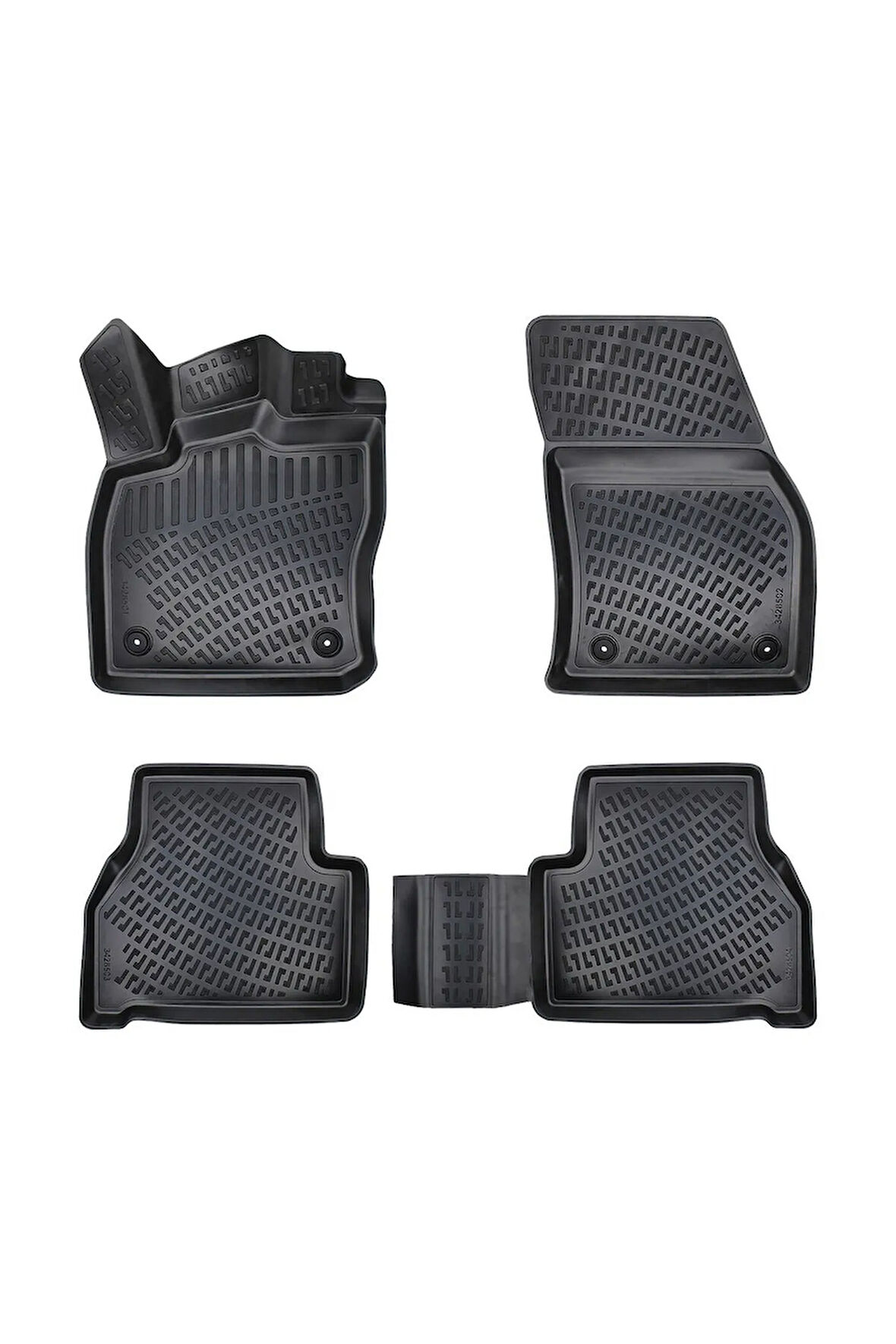 Ford Connect 2024 Araca Özel Tasarım 3D Havuzlu Paspas