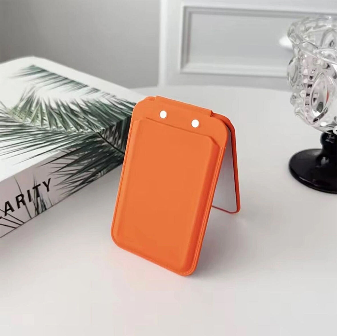 Apple iPhone 13 Pro Max Uyumlu Aynalı Magsafe Kartlık