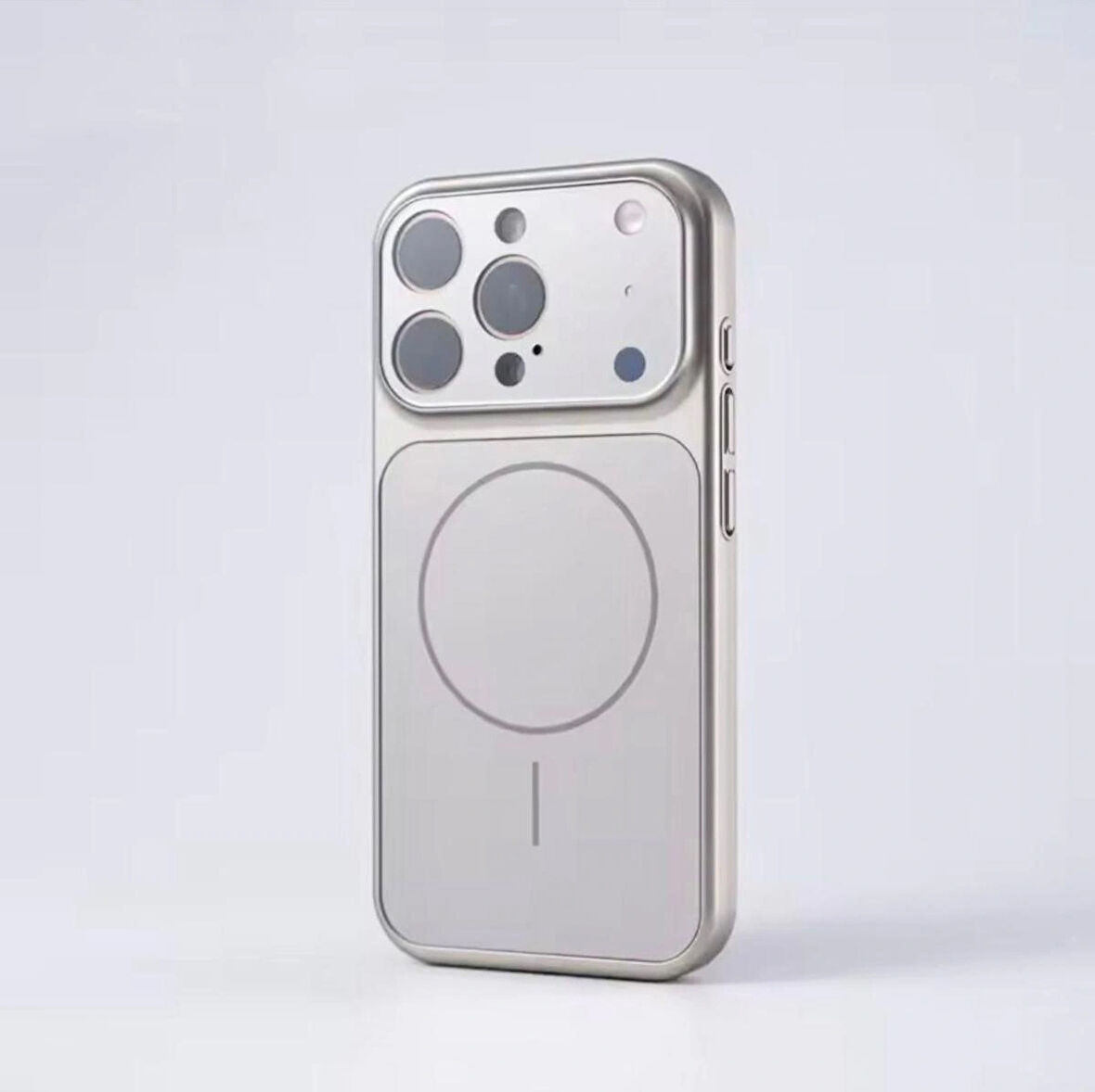 Apple iPhone 17 Pro Uyumlu MagSafe Kılıf Kamera Lens Korumalı Kapak