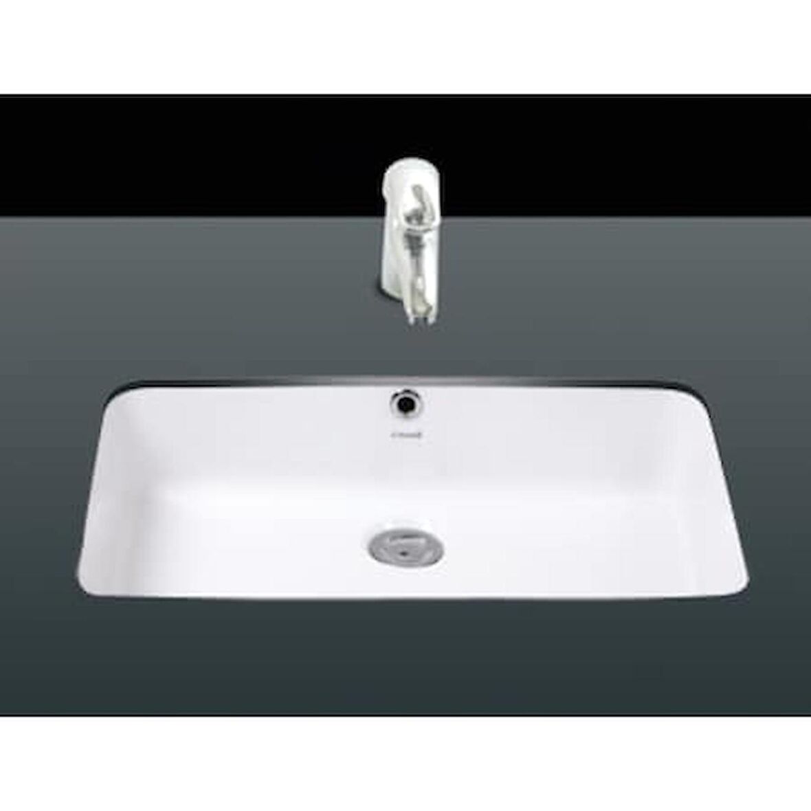 Creavit TP730 Tezgah Altı Dikdörtgen Lavabo 30*50 cm Beyaz