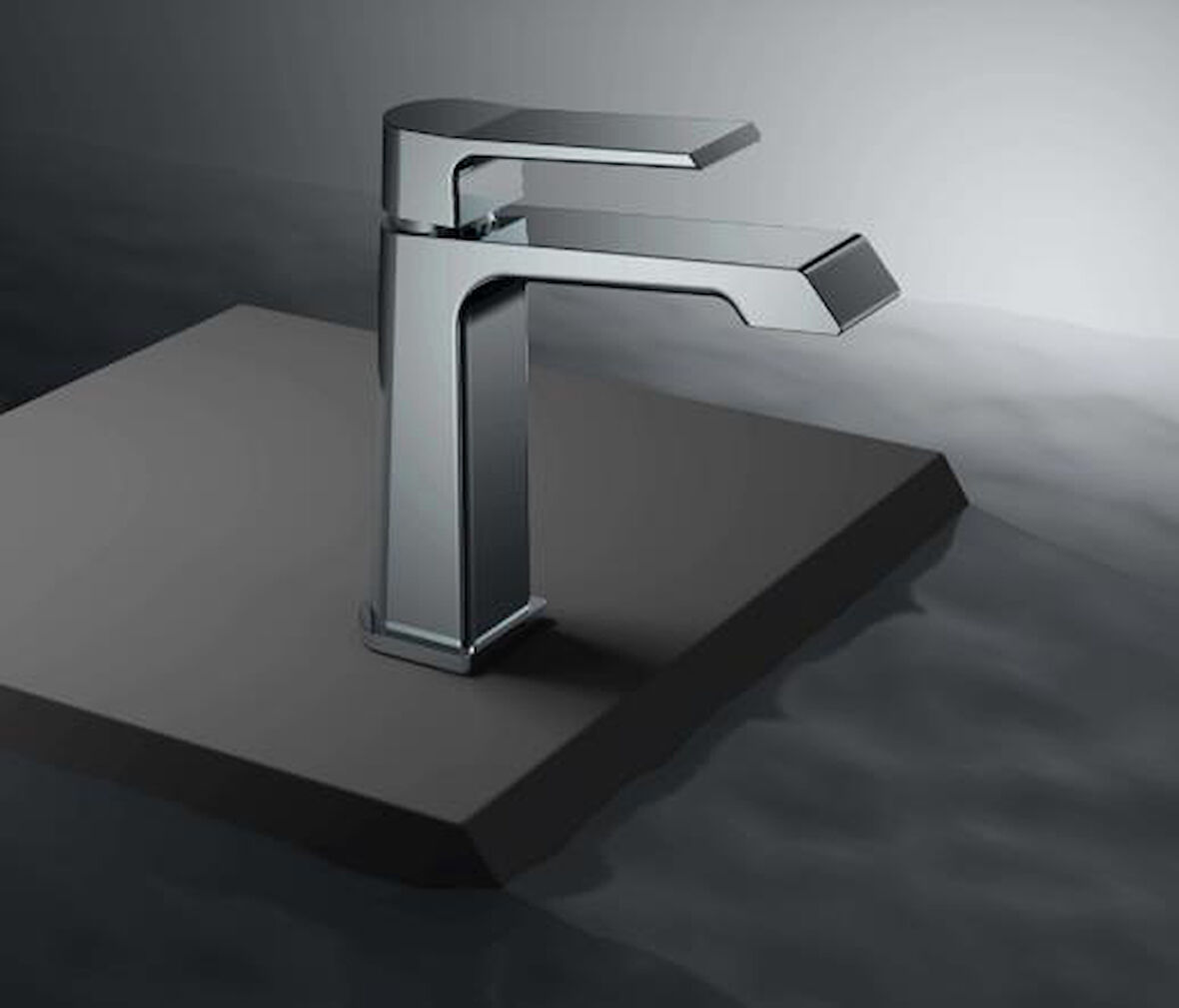 Creavit Stark Lavabo Bataryası Gun Grey SK1500GR