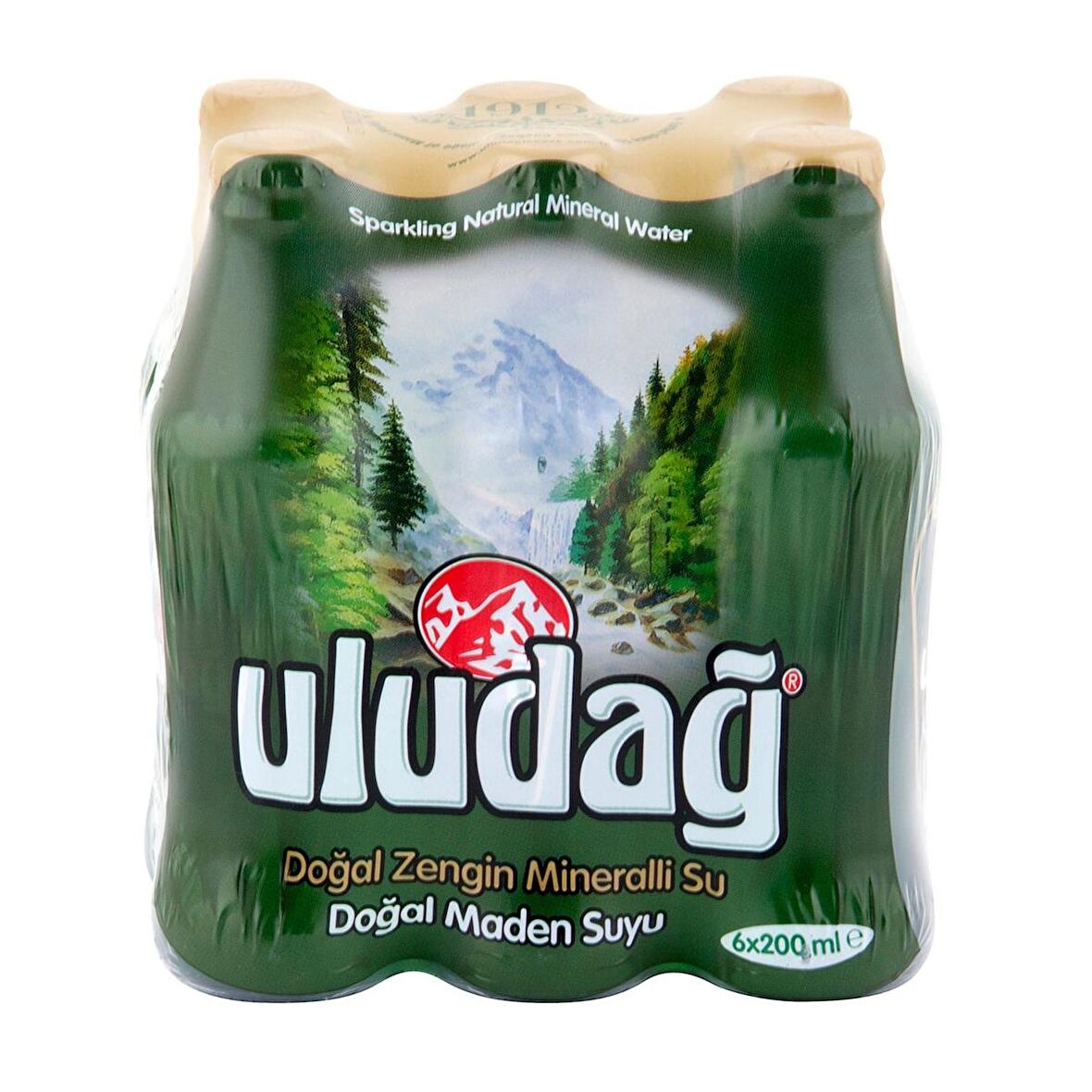 Uludağ Doğal Maden Suyu 200 Ml X 6 Adet