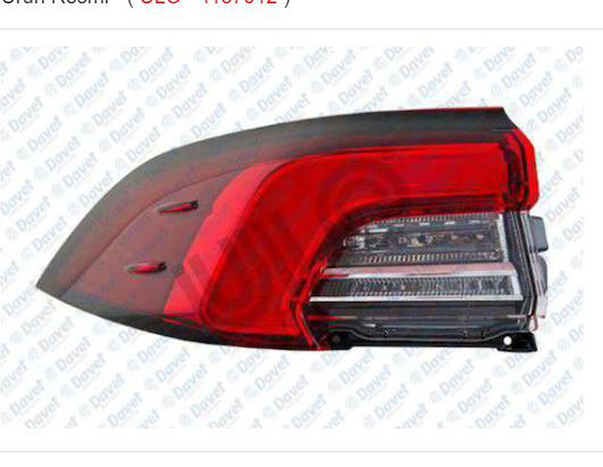 ULO STOP LAMBASI CAMURLUK SAG HIGH VERSIYON COROLLA 2019