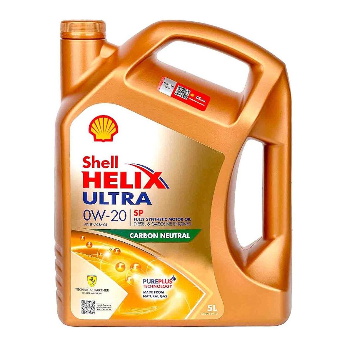 SHELL HELIX ULTRA SP 0W-20 5 LT (ÜRETİM TARİHİ 2023)