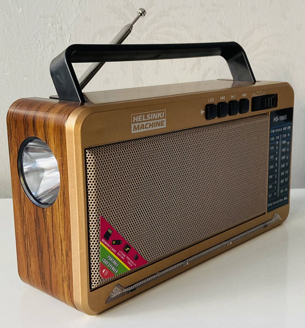 ULVİLA HS-1965 Bt Nostaljik Fm Radyo