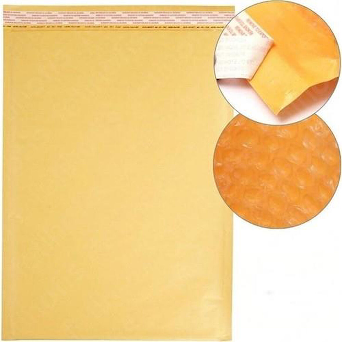 OBAG 17x25 HAVA KABARCIKLI ZARF SİLİKONLU 10'LU