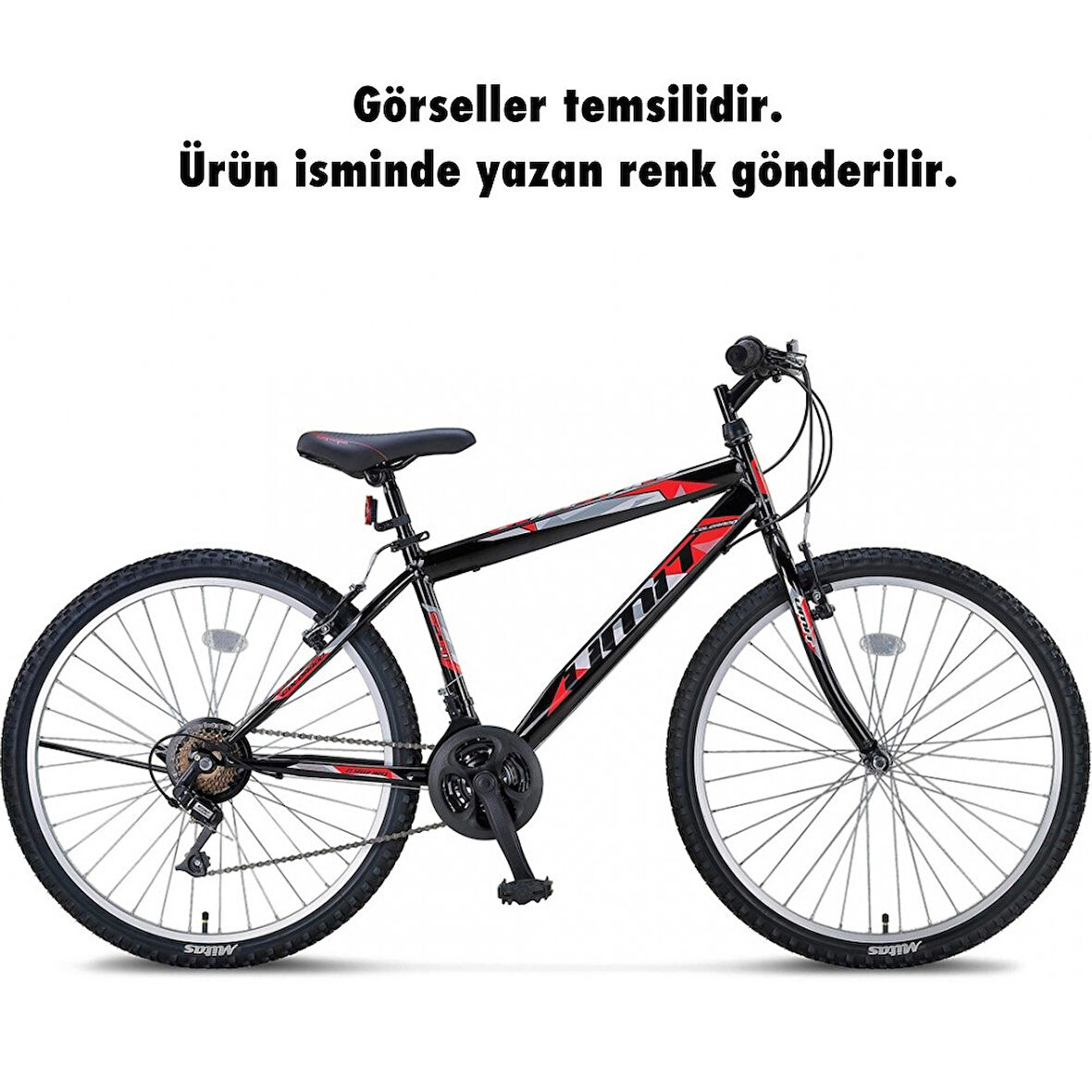 Ümit 2601 Colorado (Erkek) 26 Mtb Dağ Bisikleti Kırmızı Gri