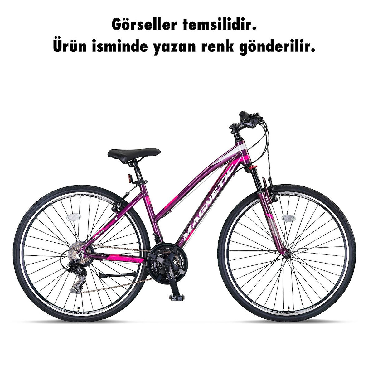 Ümit 2864  Magnetıc Lady Msv V Fren 28 Jant 21 Vites Shm Mürdüm Pembe