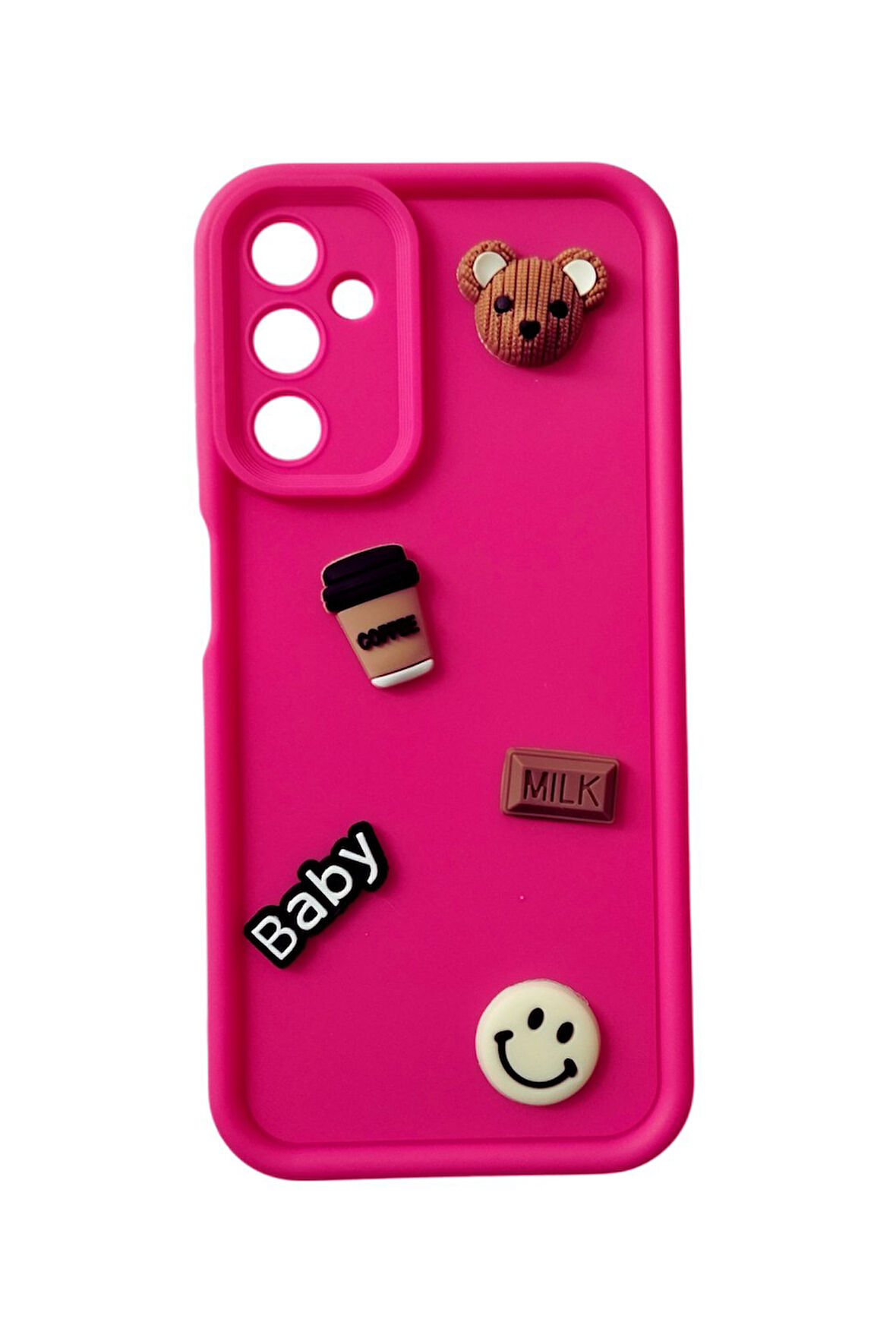 Samsung A14 Emojili Silikon Kılıf