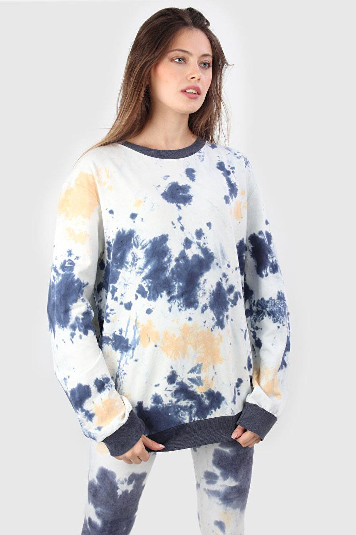 ALEXANDERGARDI BATİK DESEN SWEATSHIRT (UN-230202)