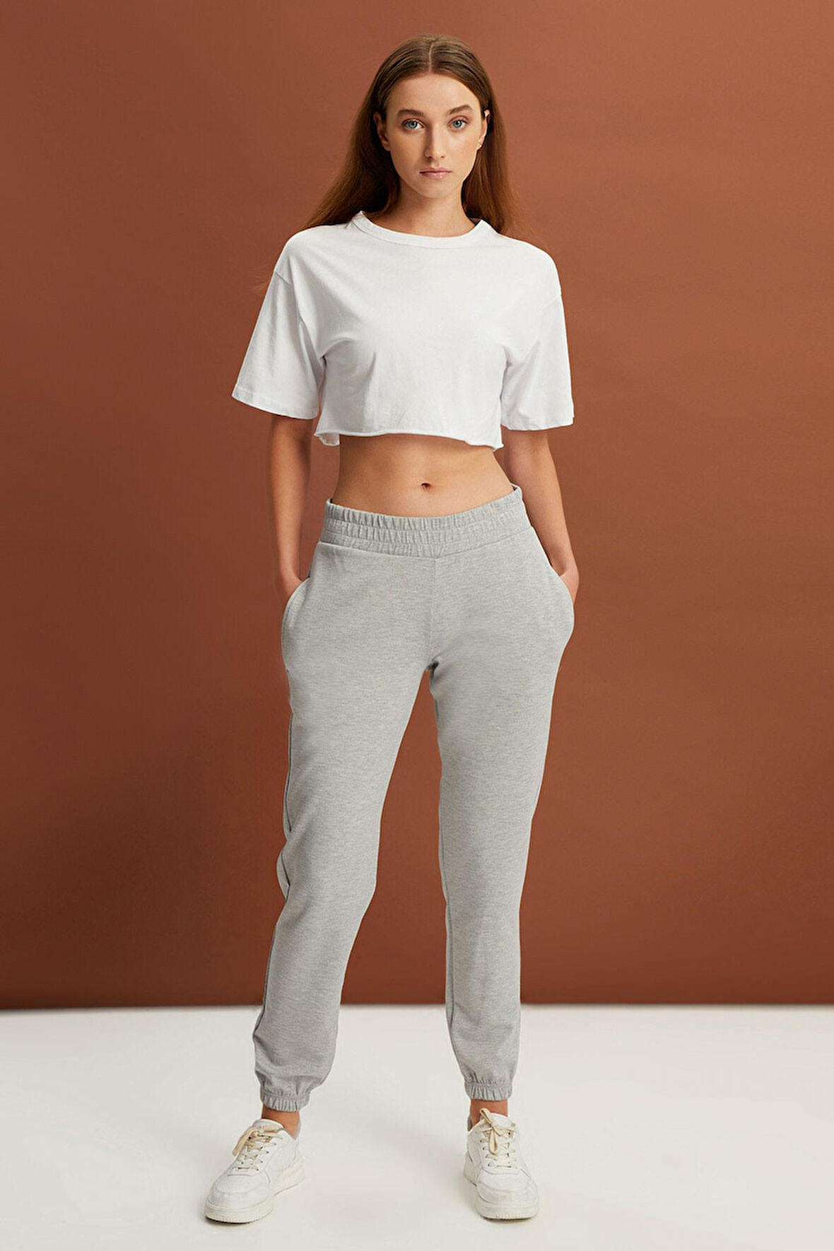 ALEXANDERGARDI BELİ LASTİKLİ EŞOFMAN ALTI (UN-370062-TEKALTPNTPNT)