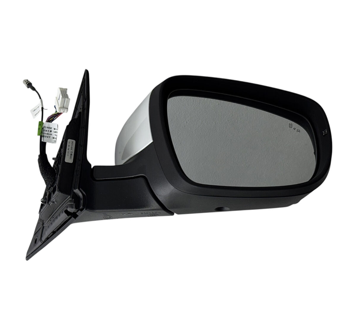 AYNA DİKİZ TİGGO 8 PRO/TİGGO 7 PRO 22-24 RH (ELEKTRİKLİ/ISITMALI/KATLANIR/KOR NOKTA UYARICI/KAMERALI/ALT AYDINLATMA/SİYAH PARLAK 12 FİŞLİ)