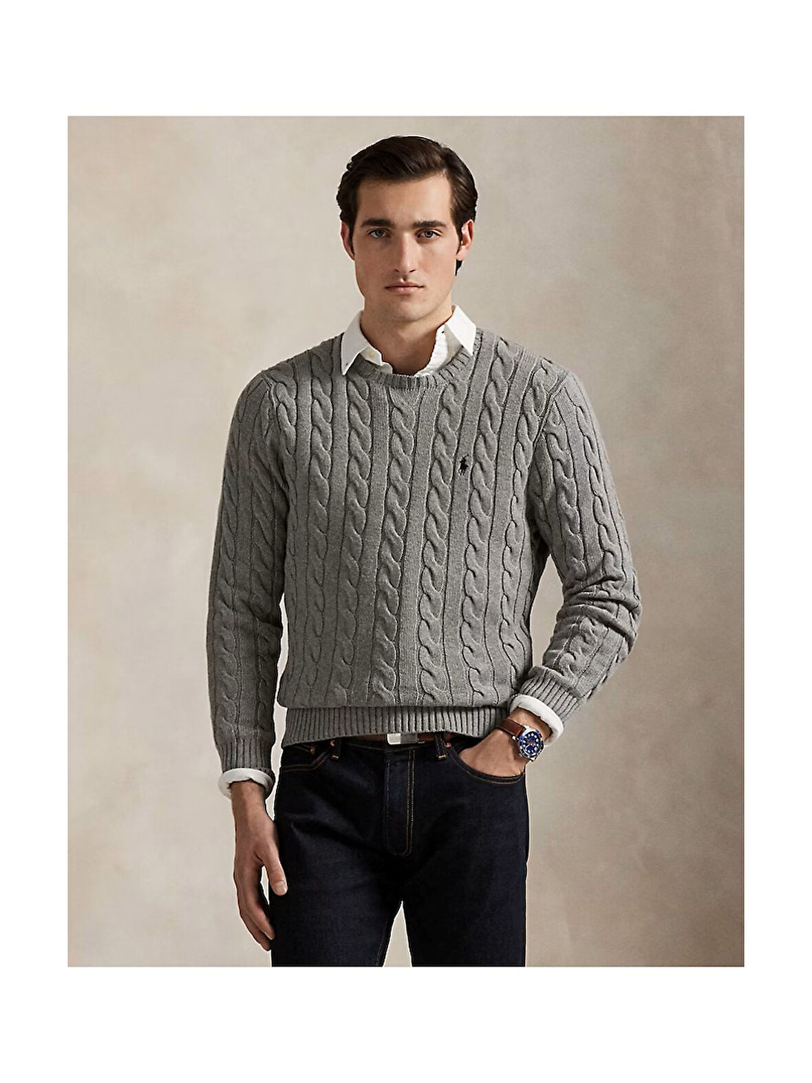 Polo Ralph Lauren Örgülü Triko Kazak