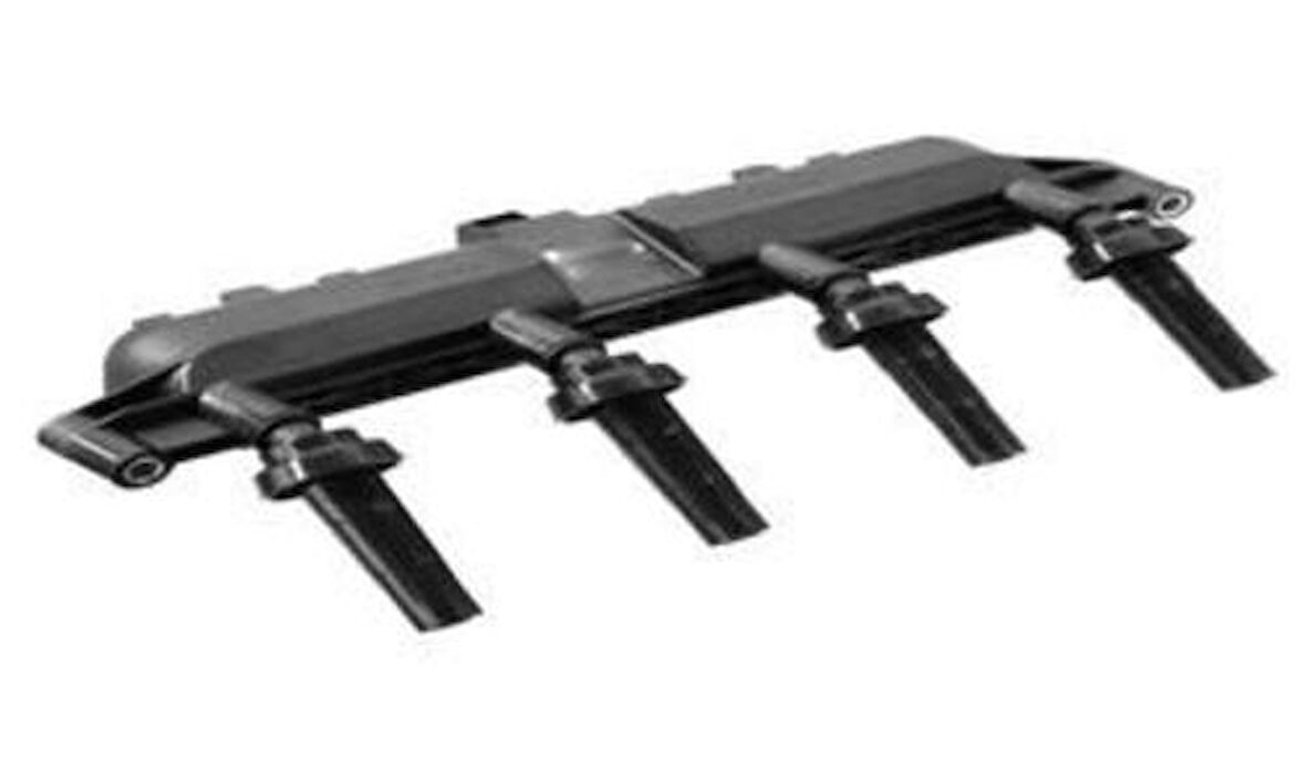 Unuvar 1543012 Ateşleme Bobini Berlıngo Xsara P306 Partner Tu3Jp (1.4 8V) P106 P206 P306 Xsara Tu5Jp (1.6 8V) (Bobini Buji Kablosu Set) (Sıyah Soket)