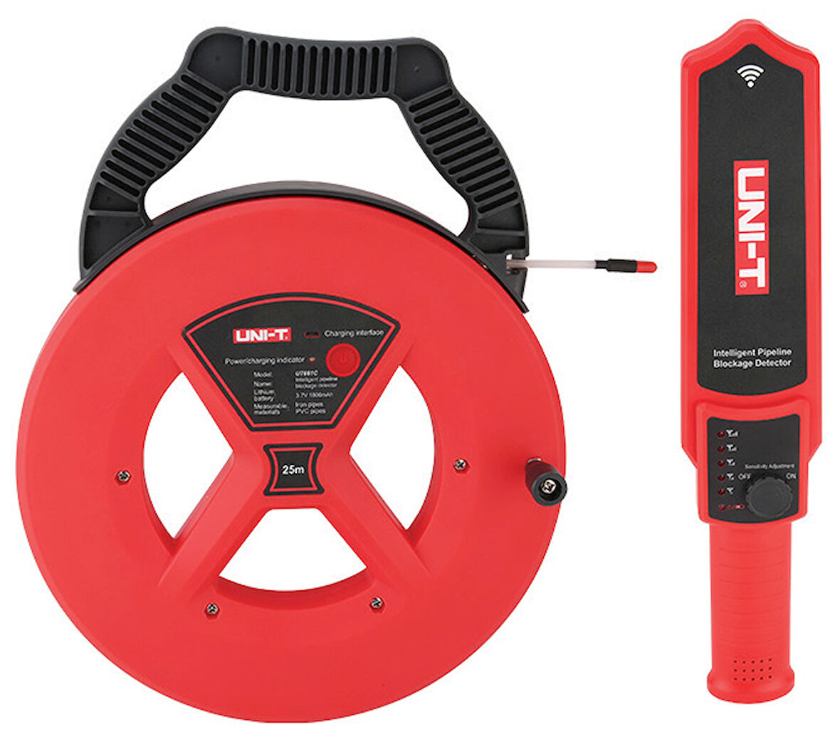 Uni-T UT661D Boru Tıkanıklığı Bulma Dedektörü