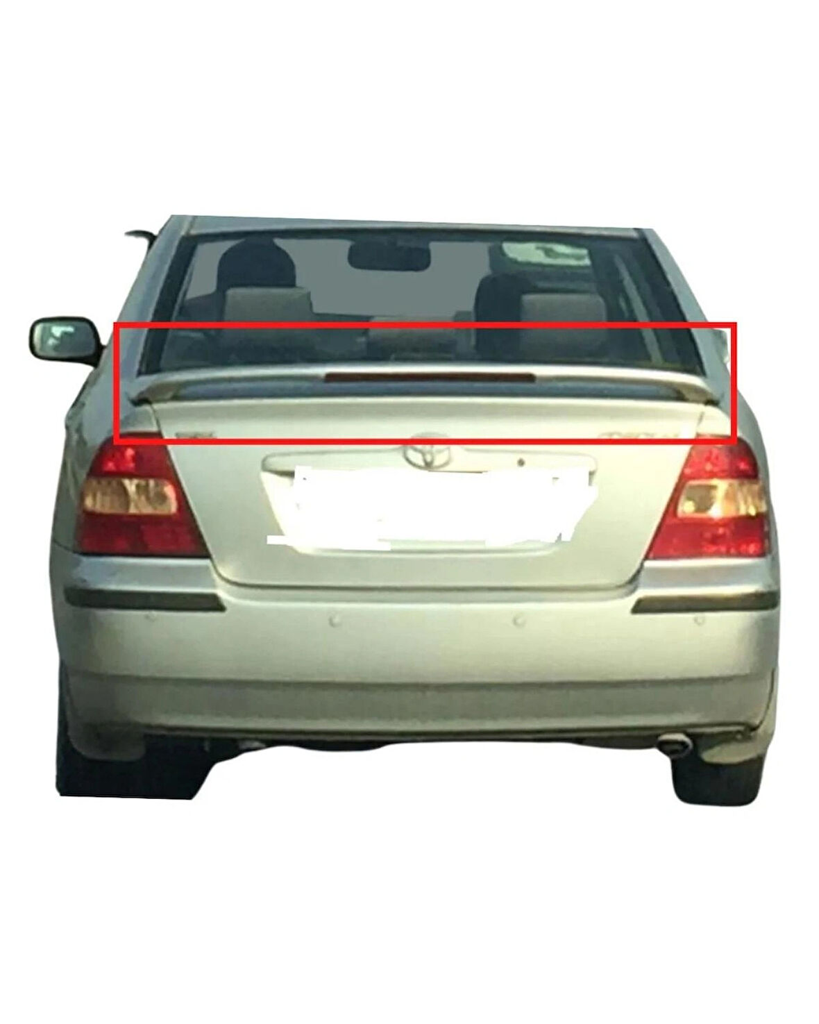  COROLLA 2003-2007 SEDAN IŞIKLI SPOİLER (( BOYASIZ ))