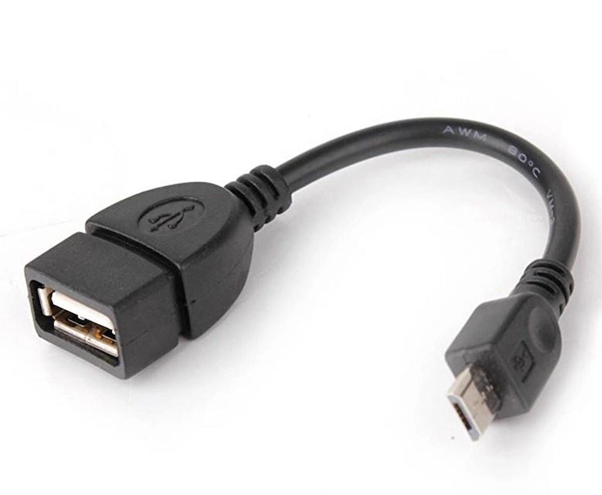 PDAteknoloji Micro USB OTG Kablosu Çevirici Adaptör
