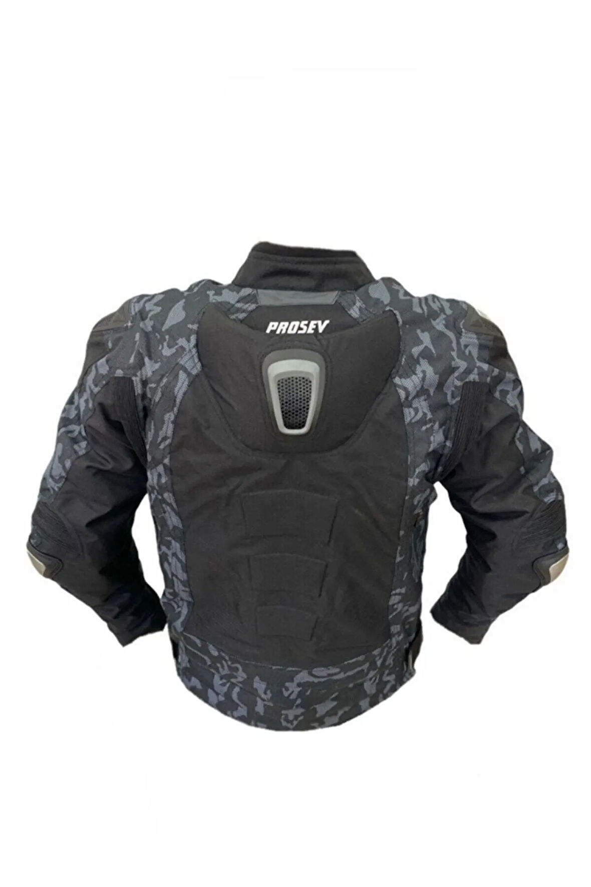 18609 Hörgüçlü Kışlık Kısa Mont Kamuflaj Desen