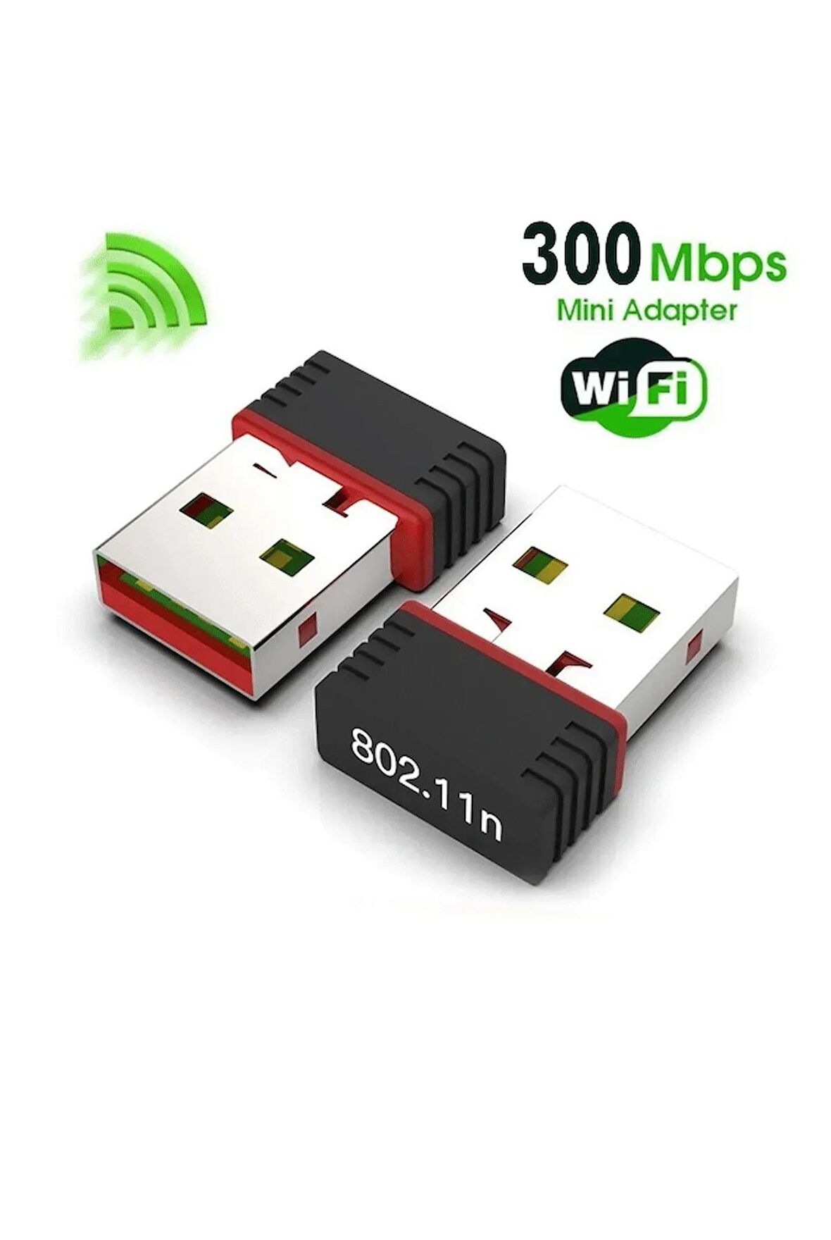 Usb Wifi Adaptörü Kablosuz Wifi İnternet Alıcı Ağ Kartı Masaüstü Bilgisayar Pc 300 Mbps 802.11n