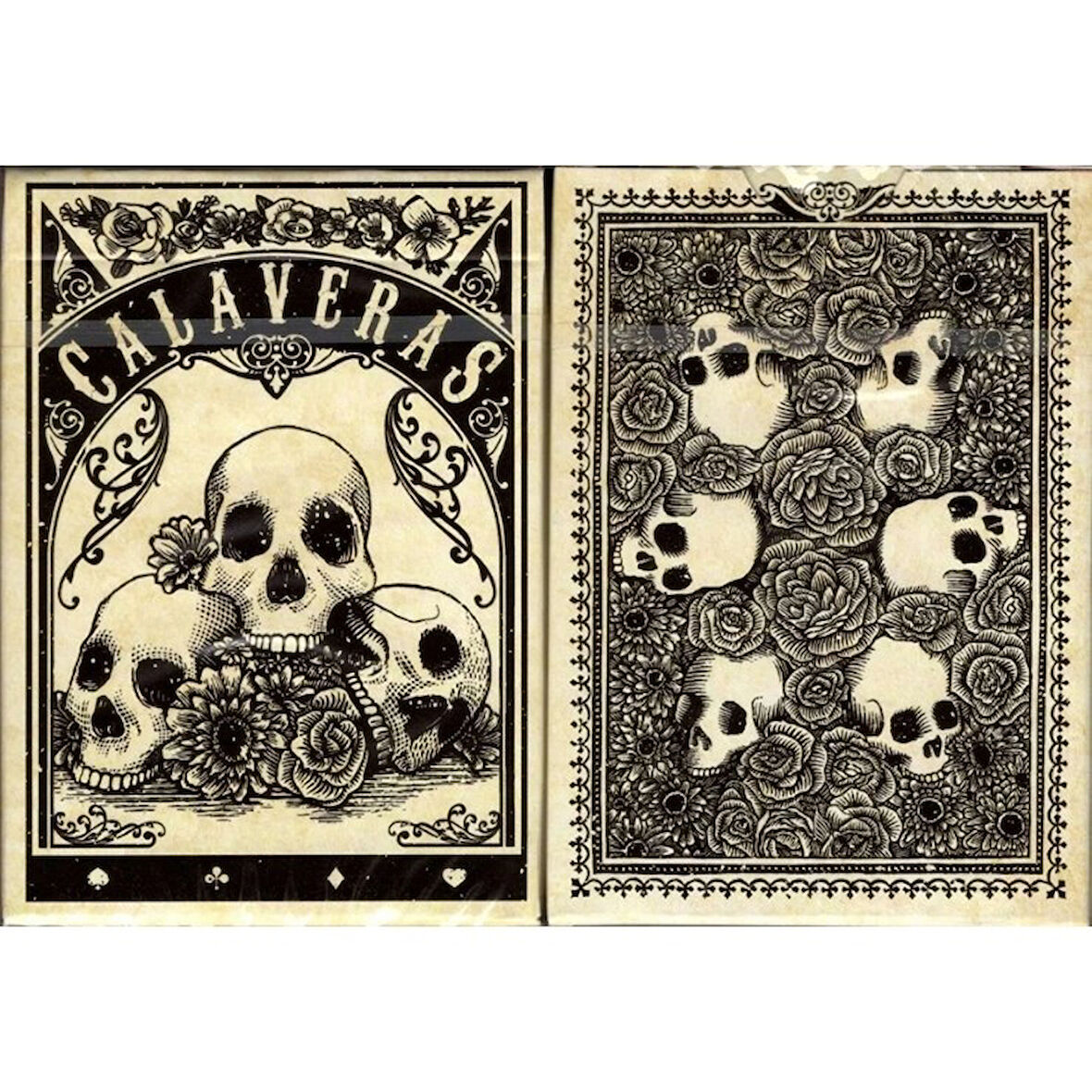 Bicycle Calaveras v2 Premium Oyun Kağıdı iskambil Kartları Destesi