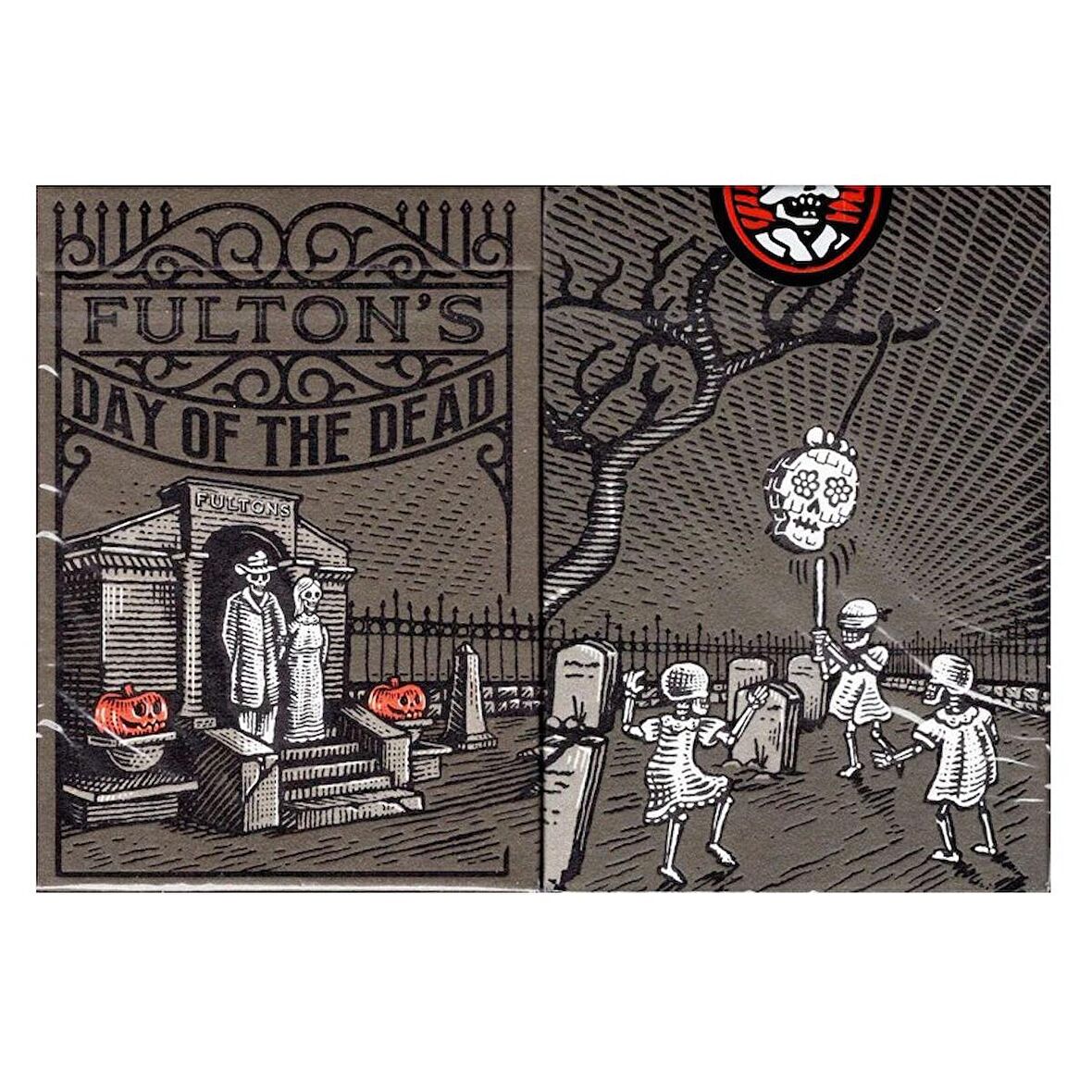 Bicycle Fulton's Day of Dead Oyun Kağıdı Limited Edition USPCC Koleksiyonluk iskambil Kartları
