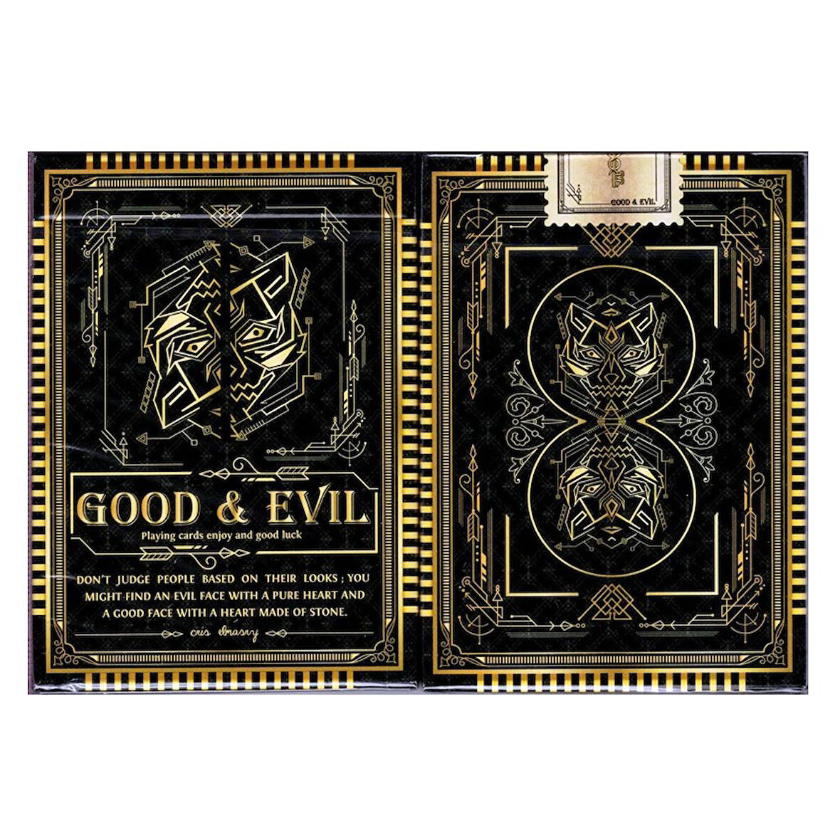 Bicycle Good & Evil Oyun Kağıdı iskambil Kartları Destesi