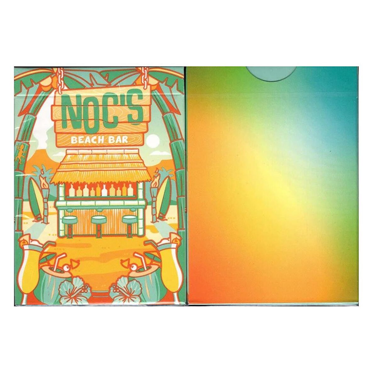 Bicycle Noc Noc's Beach Bar Oyun Kağıdı Limited Edition USPCC Koleksiyonluk iskambil Kartları Destes