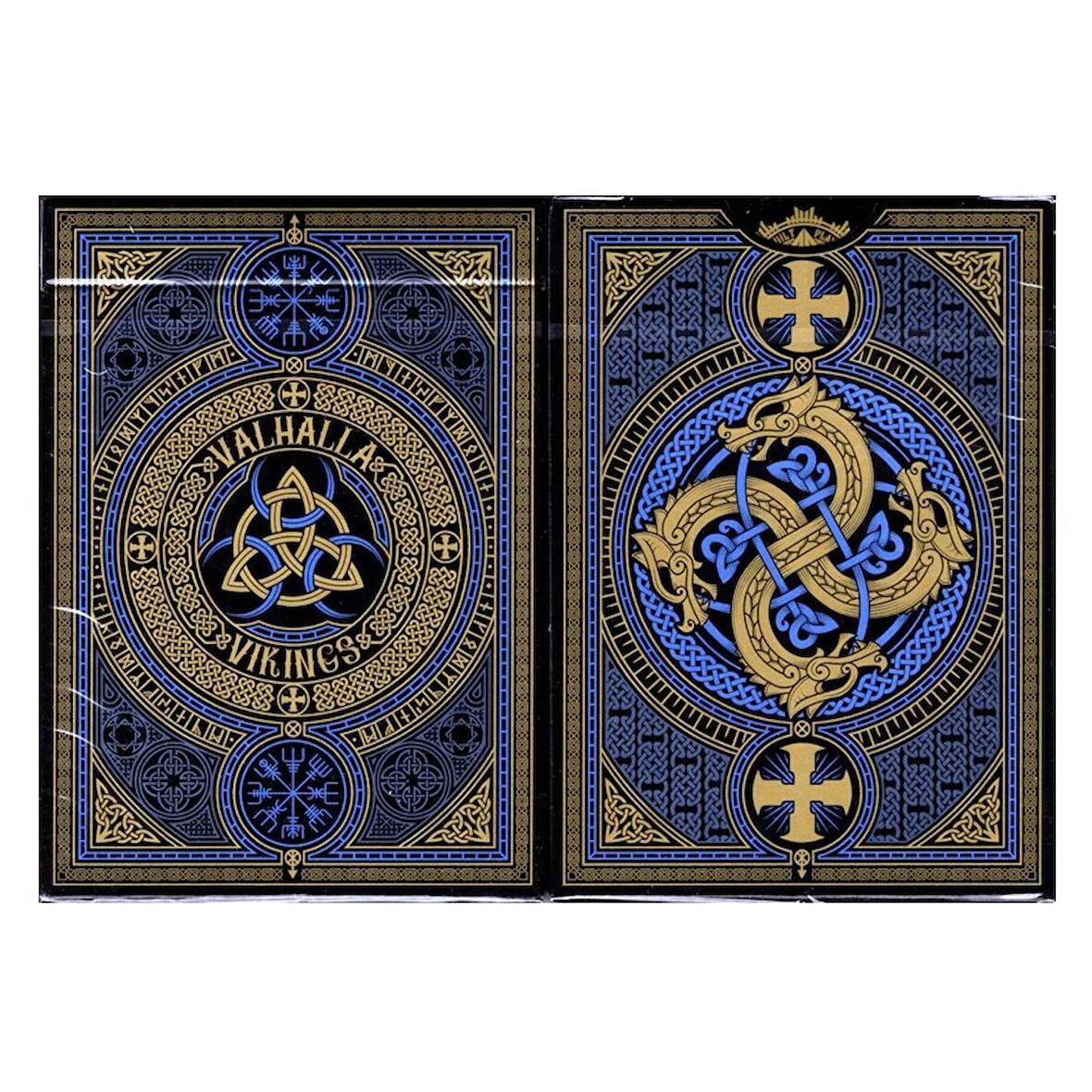 Bicycle Valhalla Viking Sapphire (Special) Premium Oyun Kağıdı iskambil Kartları