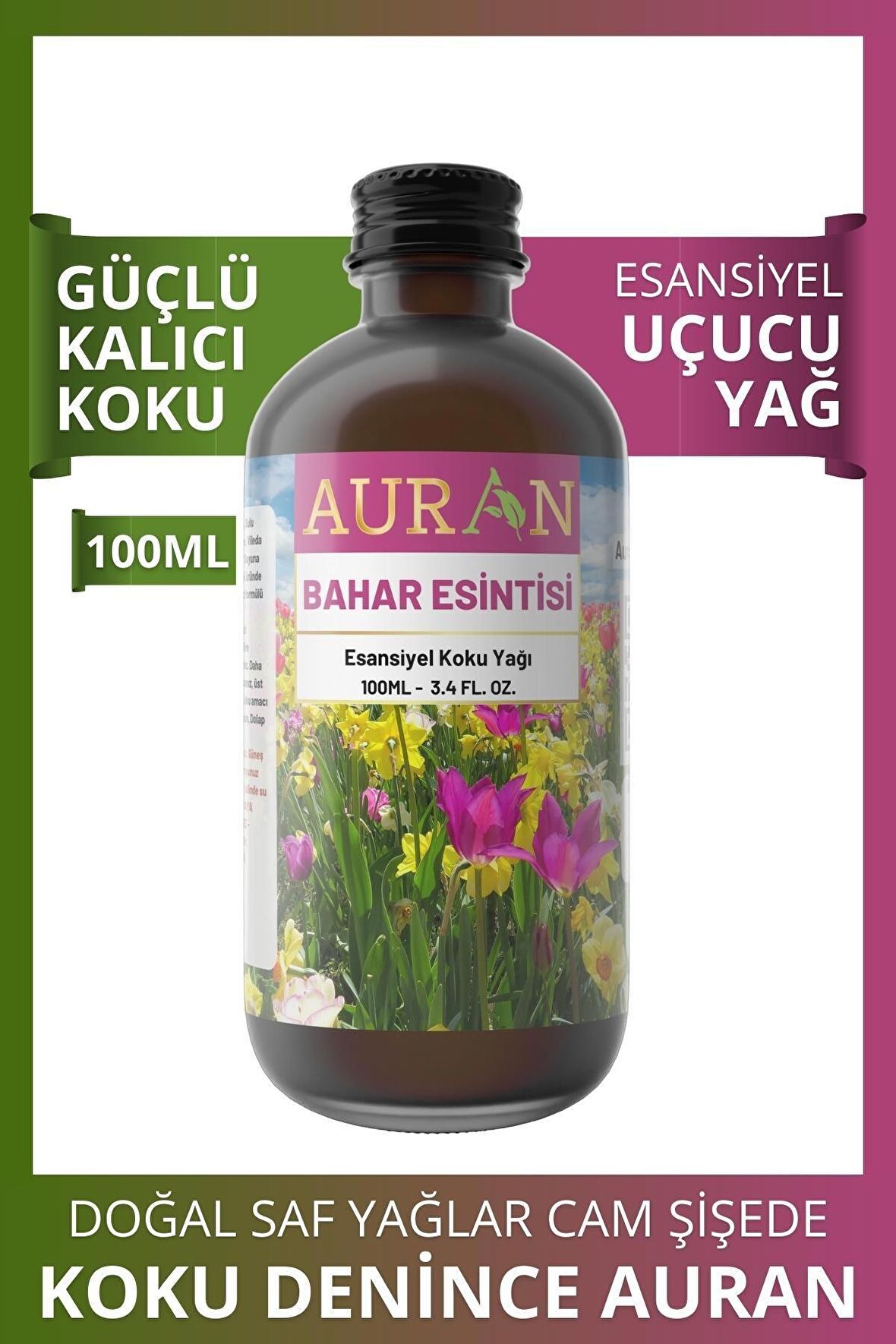 Bahar Esintisi Esansiyel Uçucu Koku Yağı Buhurdanlık Yağı Difüzör Esansı Hobi Esans Ortam Oda 100ml