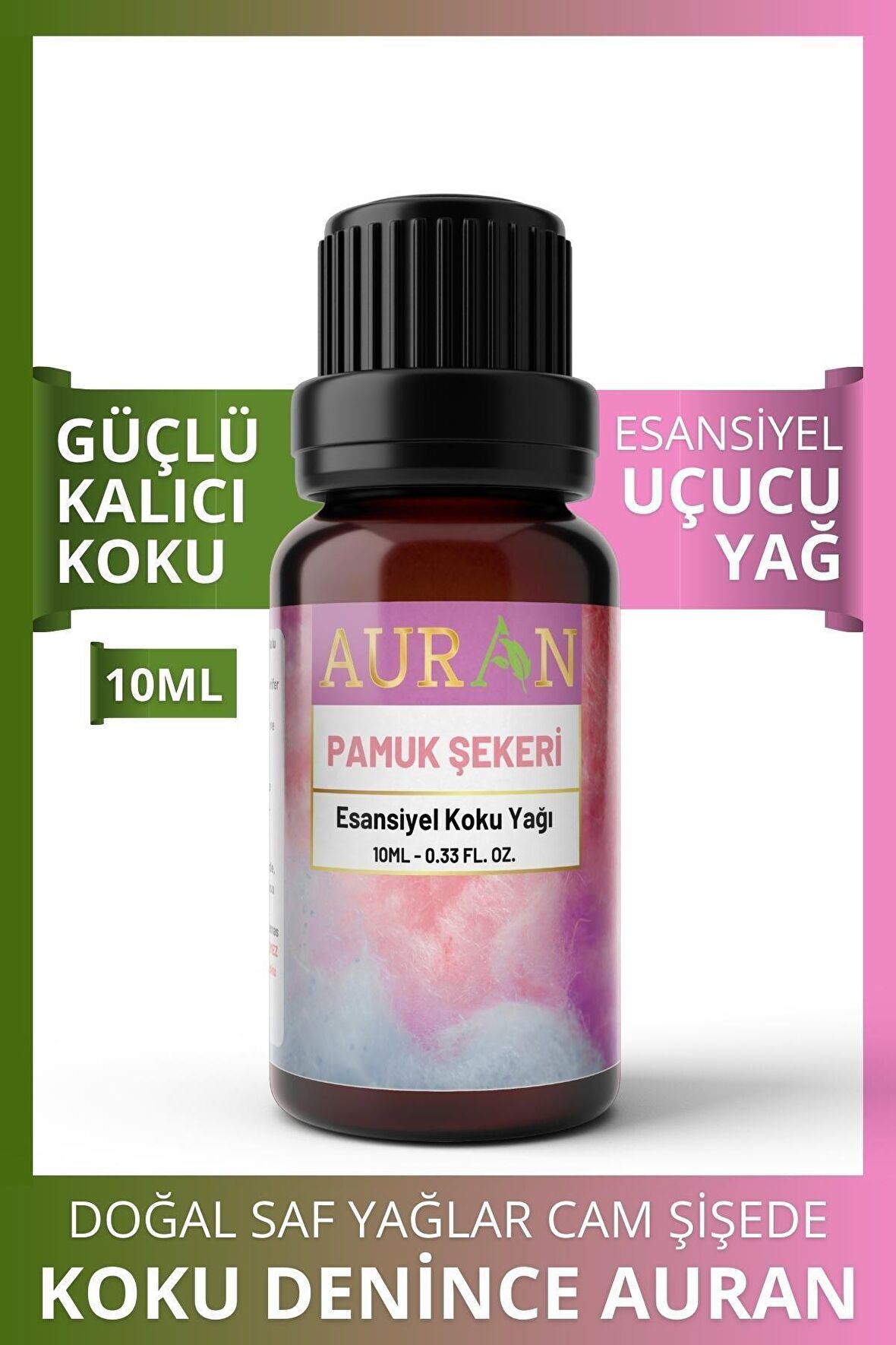 Pamuk Şekeri Esansiyel Uçucu Koku Yağı Buhurdanlık Yağı Difüzör Esansı Hobi Esans Ortam Oda 10ml