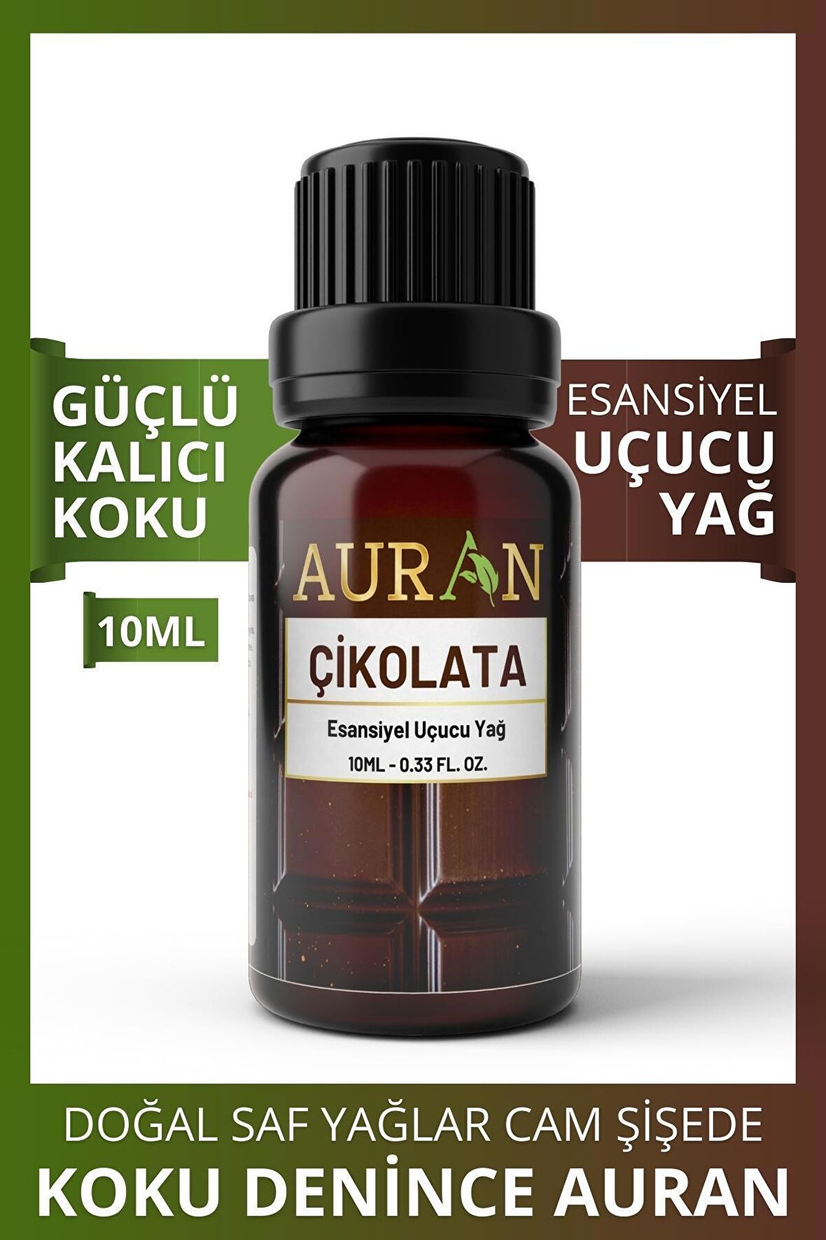 Çikolata Saf Esansiyel Uçucu Yağ Buhurdanlık Yağı Difüzör Esansı Aromaterapi Ortam Koku Yağı 10ml