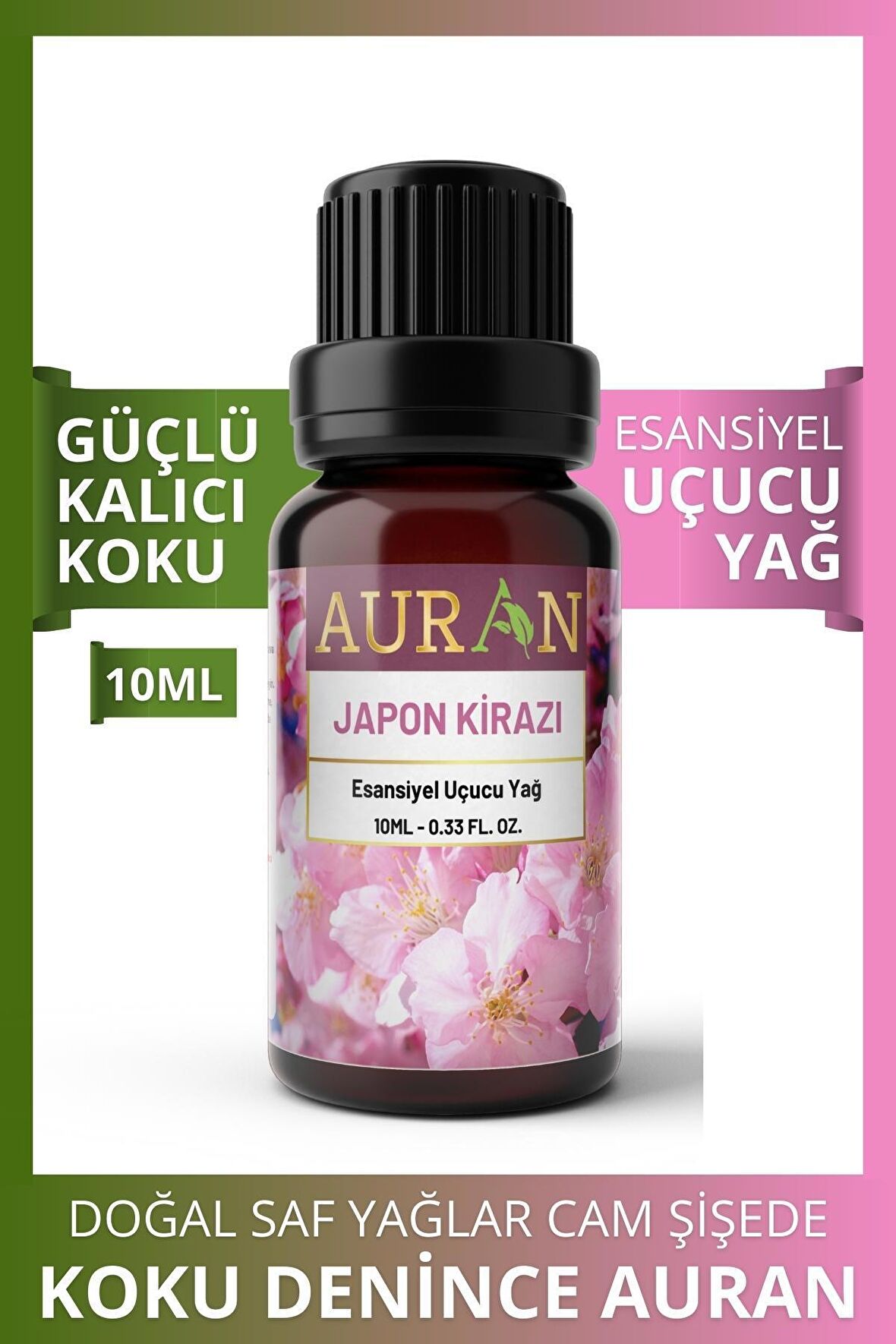Japon Kirazı Esansiyel Uçucu Koku Yağı Buhurdanlık Yağı Difüzör Esansı Hobi Esans Ortam Oda 10ml