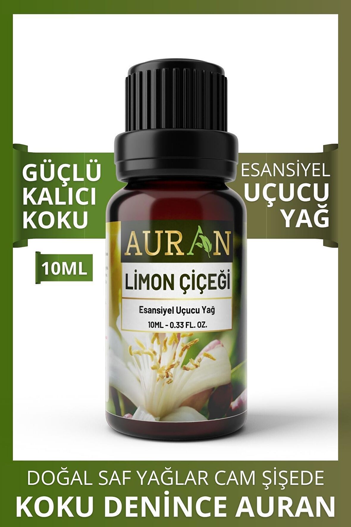 Limon Çiçeği Esansiyel Uçucu Koku Yağı Buhurdanlık Yağı Difüzör Esansı Hobi Esans Ortam Oda 10ml