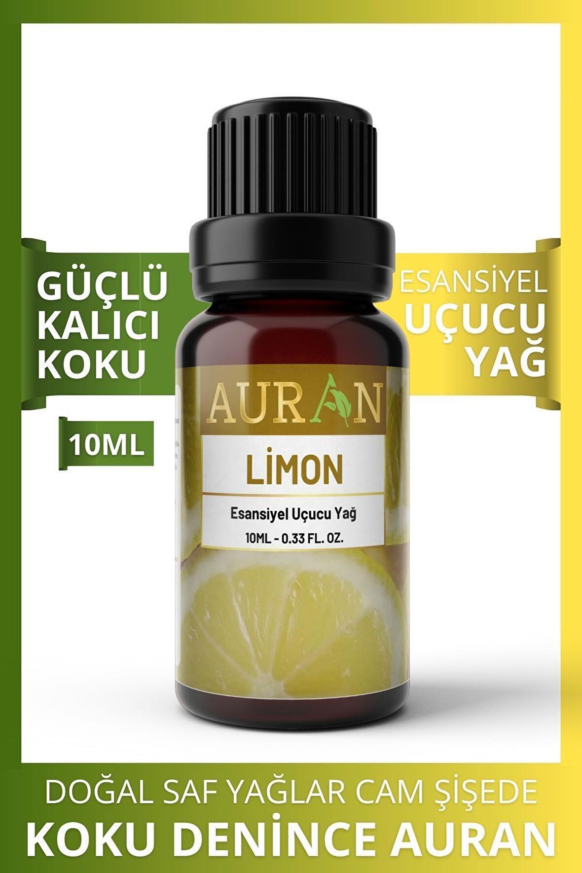 Limon Saf Esansiyel Uçucu Yağ Buhurdanlık Yağı Difüzör Esansı Aromaterapi Ortam Koku Küre Yağı 10ml