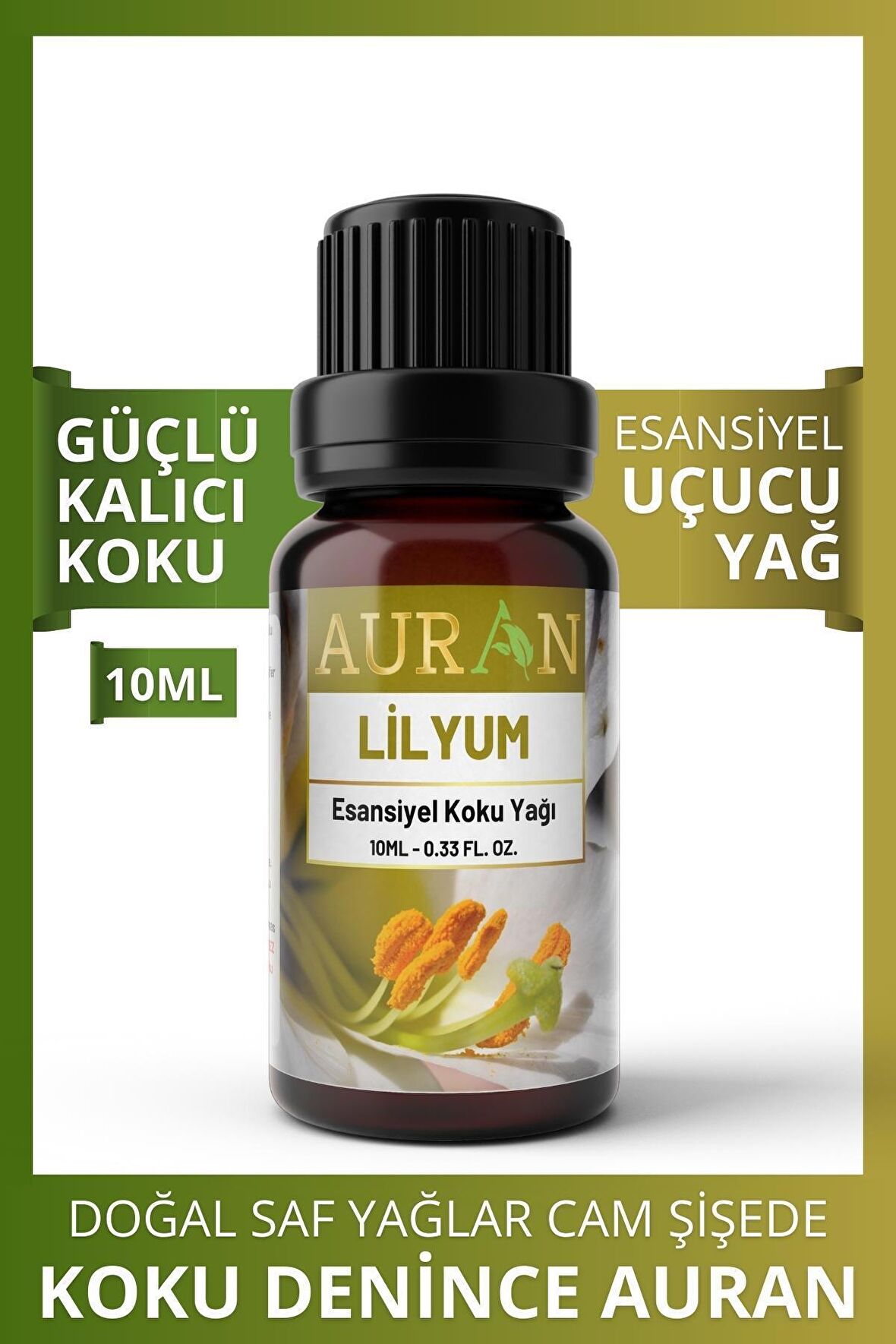 Lilyum Esansiyel Uçucu Koku Yağı Buhurdanlık Yağı Difüzör Esansı Hobi Esans Ortam Oda 10ml