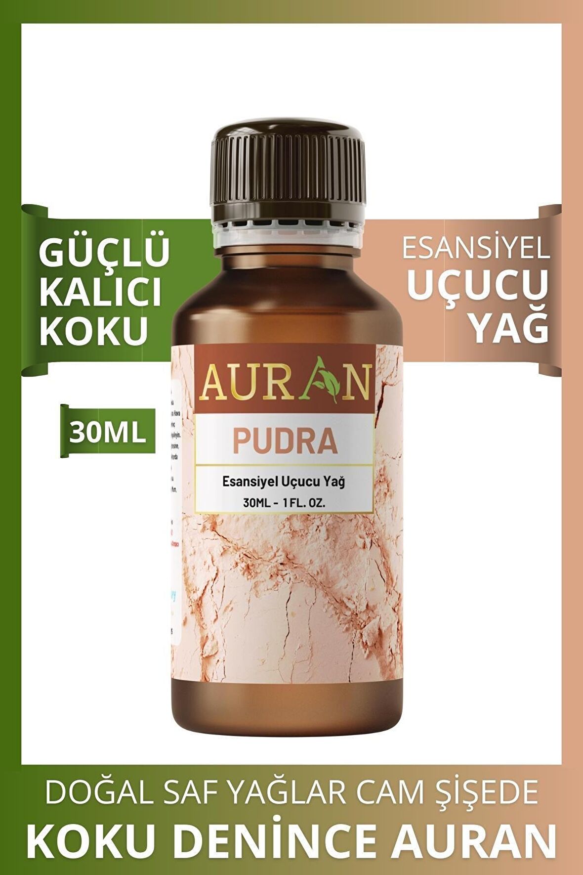 Pudra Esansiyel Uçucu Koku Yağı Buhurdanlık Yağı Difüzör Esansı Hobi Esans Ortam Oda Kokusu 30ml