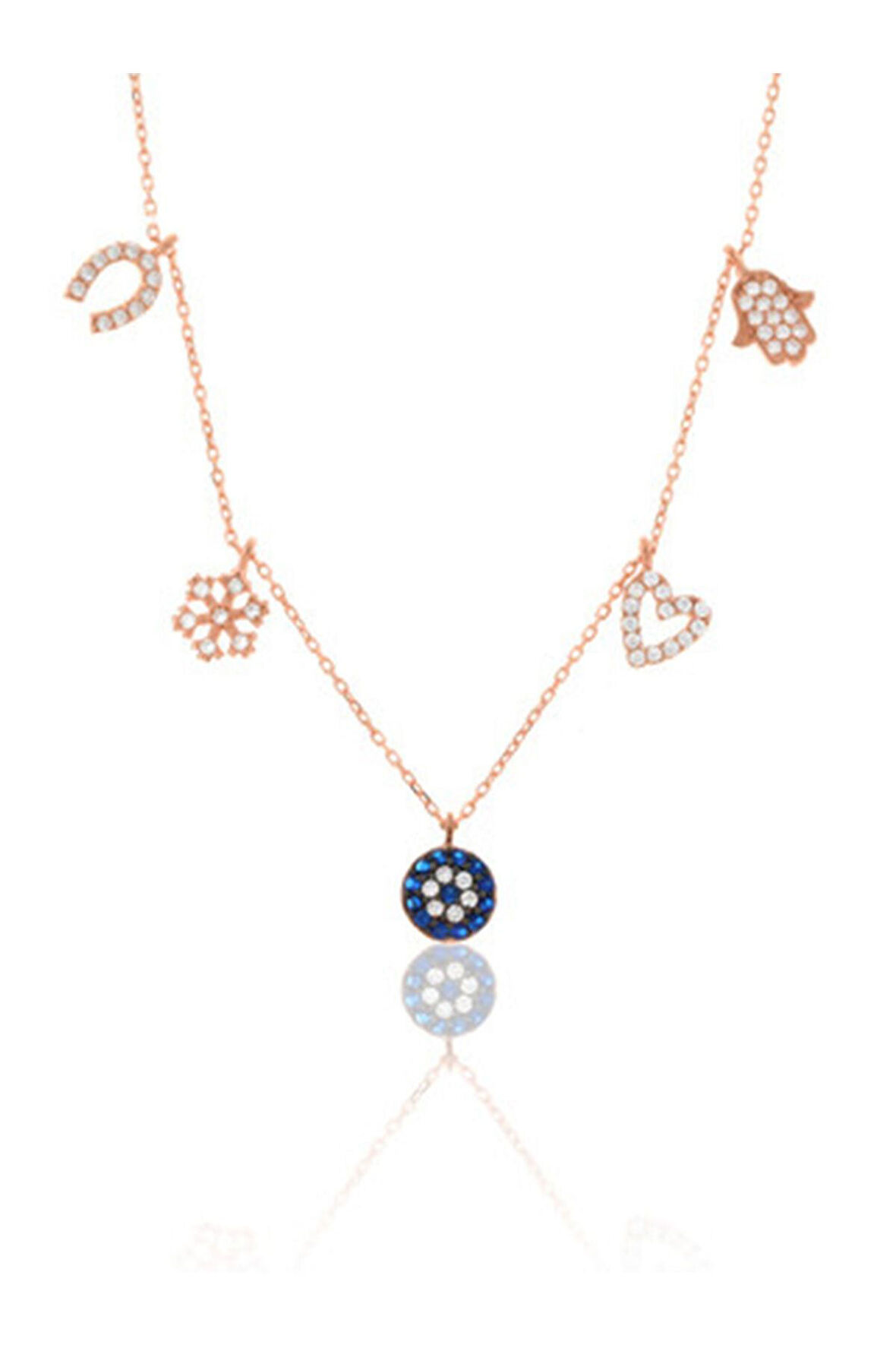 925 Ayar Gümüş Şans Kolyesi