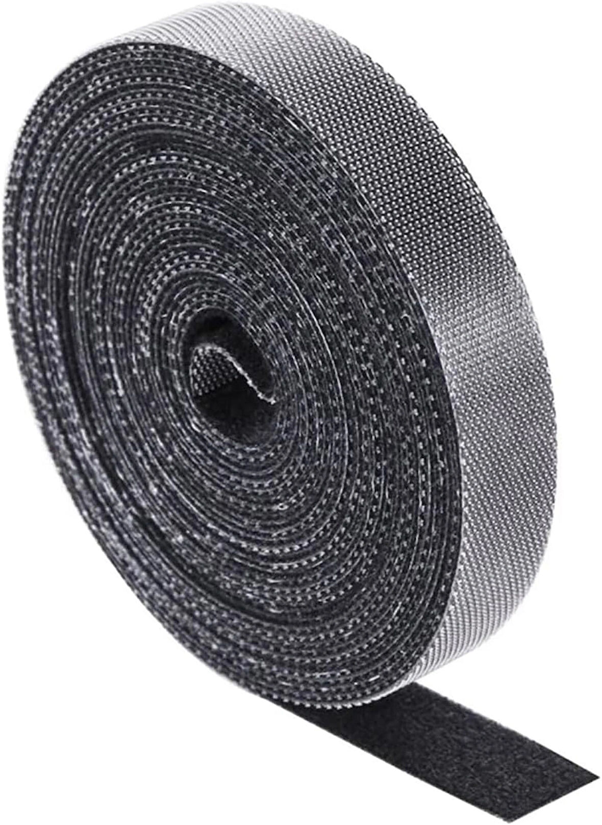 Microcase Cırt Cırt Kablo ve Malzeme Düzenleyici Kesilebilir Model 20mm X 5 metre Cırt Bant - SİYAH AL5268