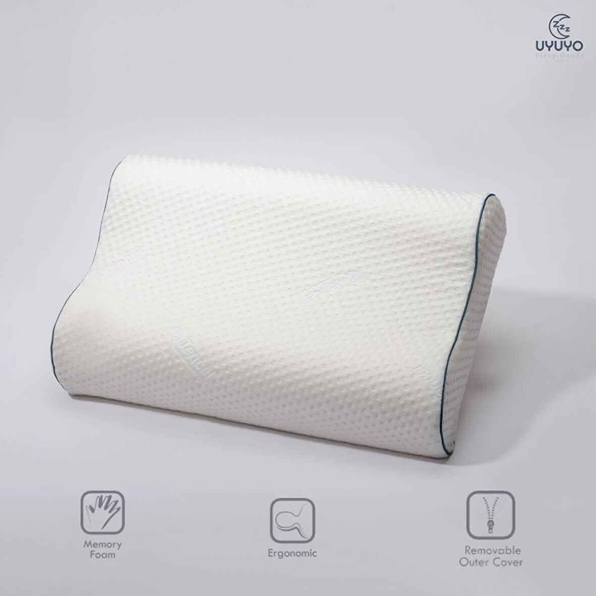Uyuyo Symphony Xl Çift Taraflı Visco Boyun Destek Yastık 60x40x12/14