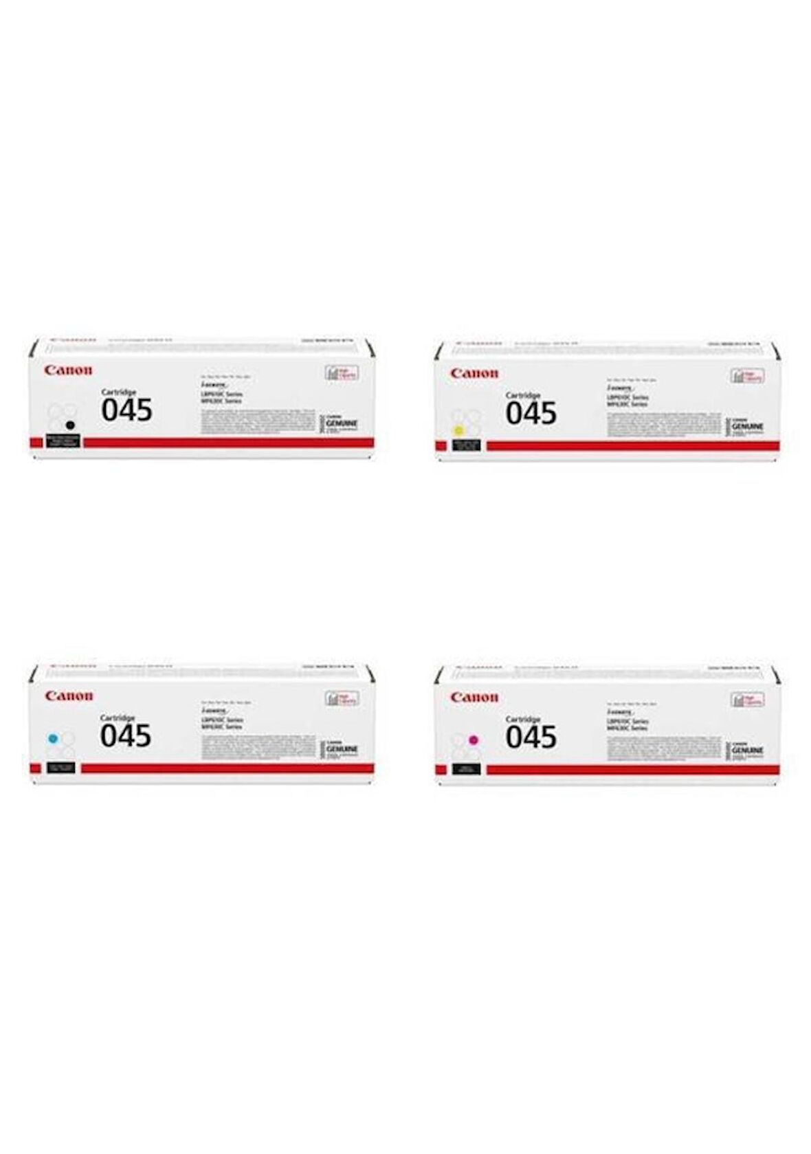 Canon İ-Sensys MF-631cdw / CRG-045 Orjinal Toner Seti