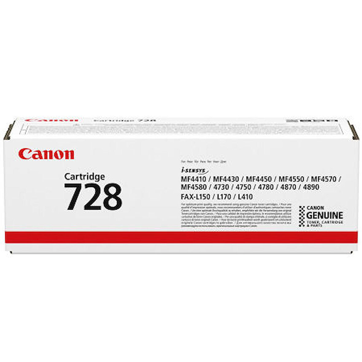 Canon İ-Sensys MF-4880dw / CRG-728 Orjinal Siyah Toner 2.100 Sayfa