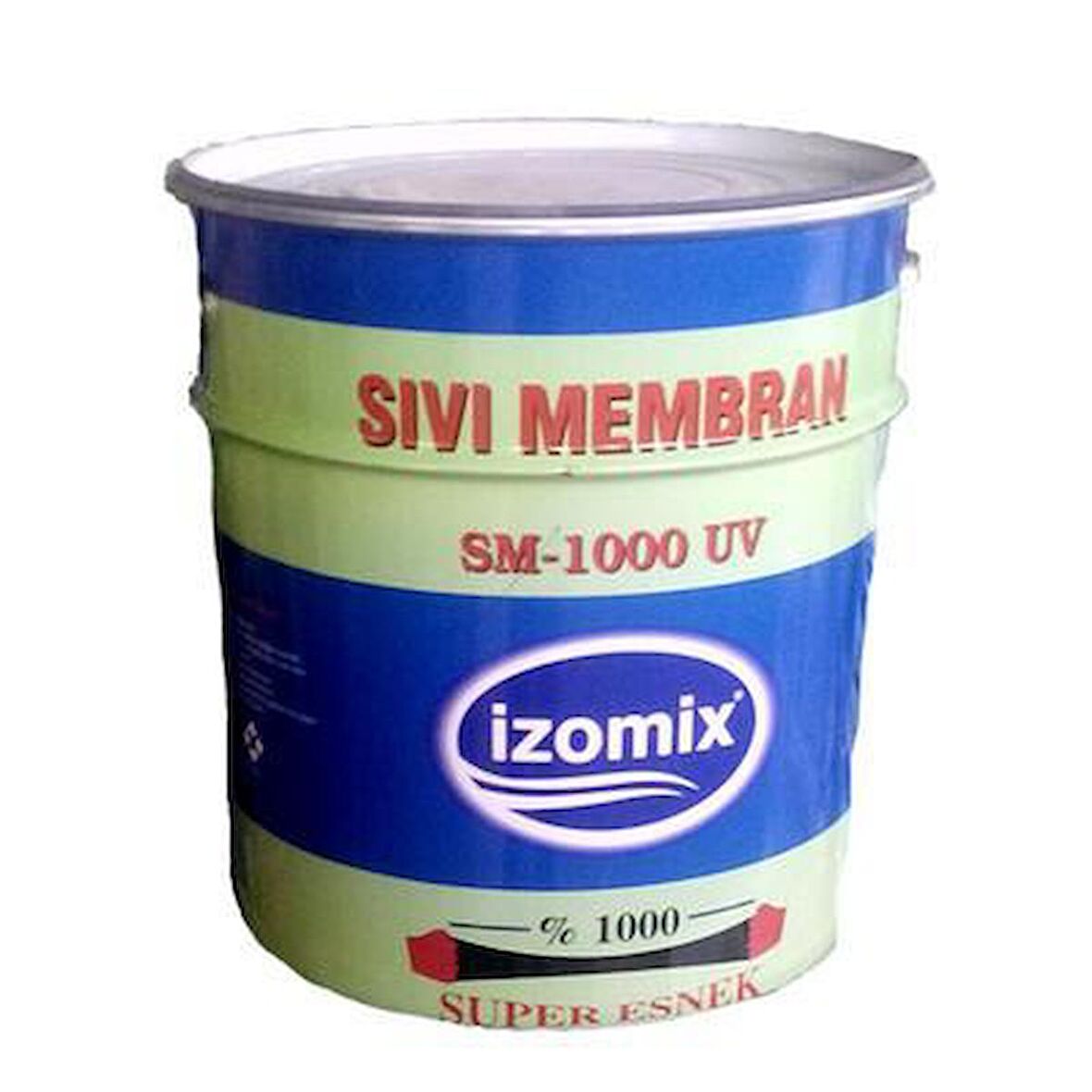 İZOMİX KAUÇUK ESASLI SIVI MEMBRAN SM 1000 UV 18 KG